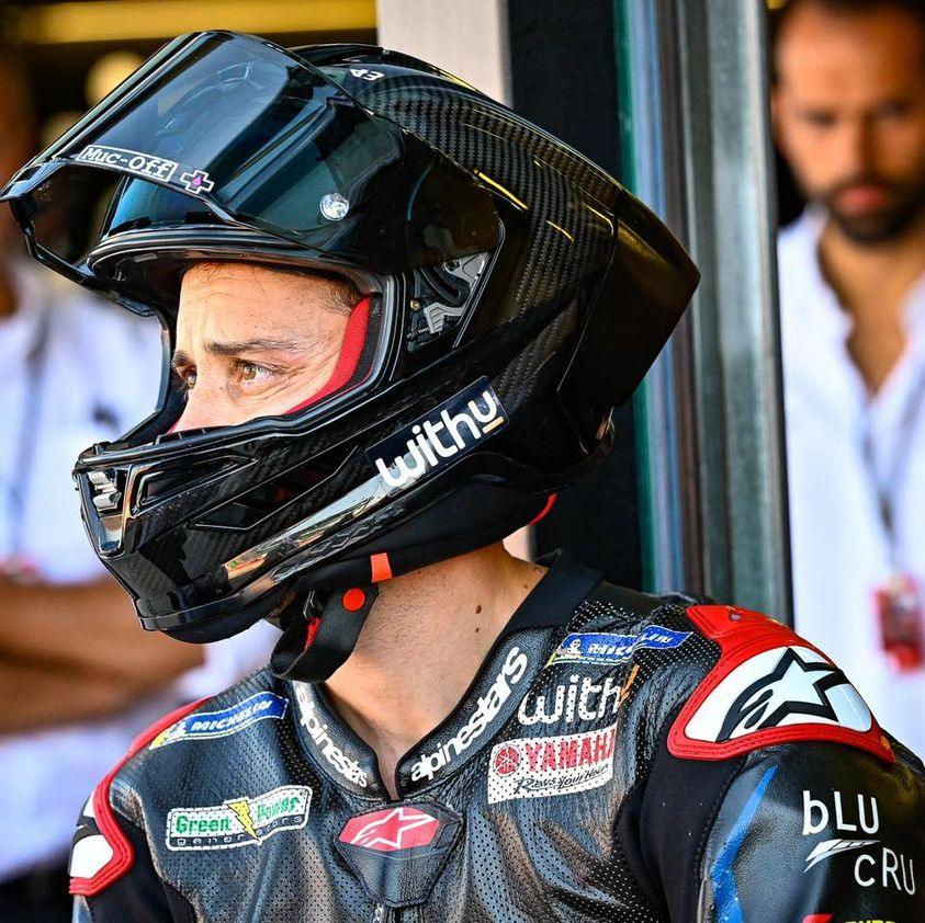 Alpinestars testing a new race helmet at Misano - MotoProWorks