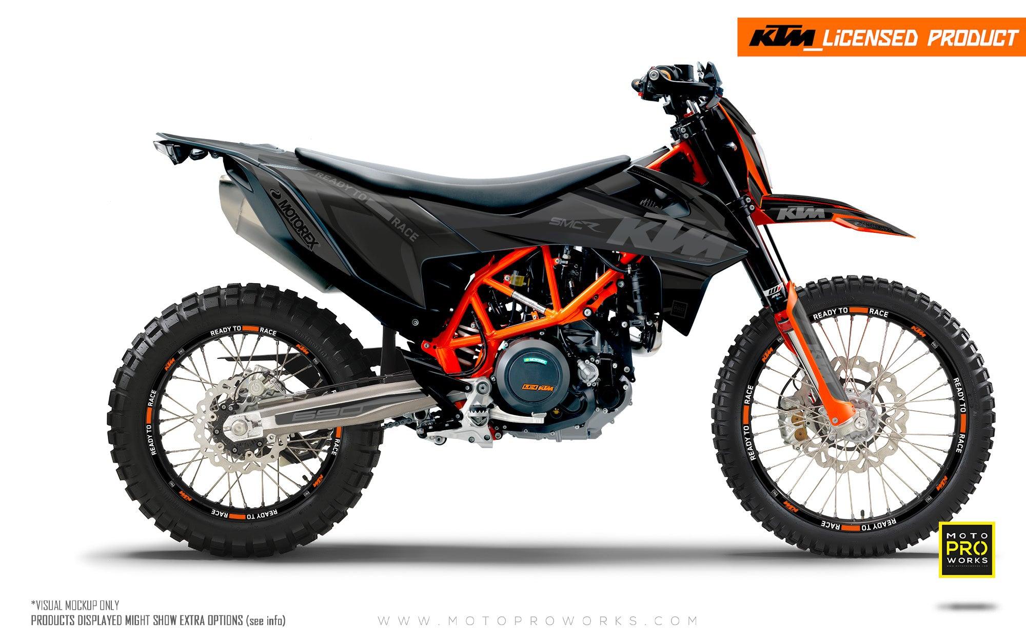 KTM 690 Enduro GRAPHICS - "Colibri" (Stealth) - MotoProWorks