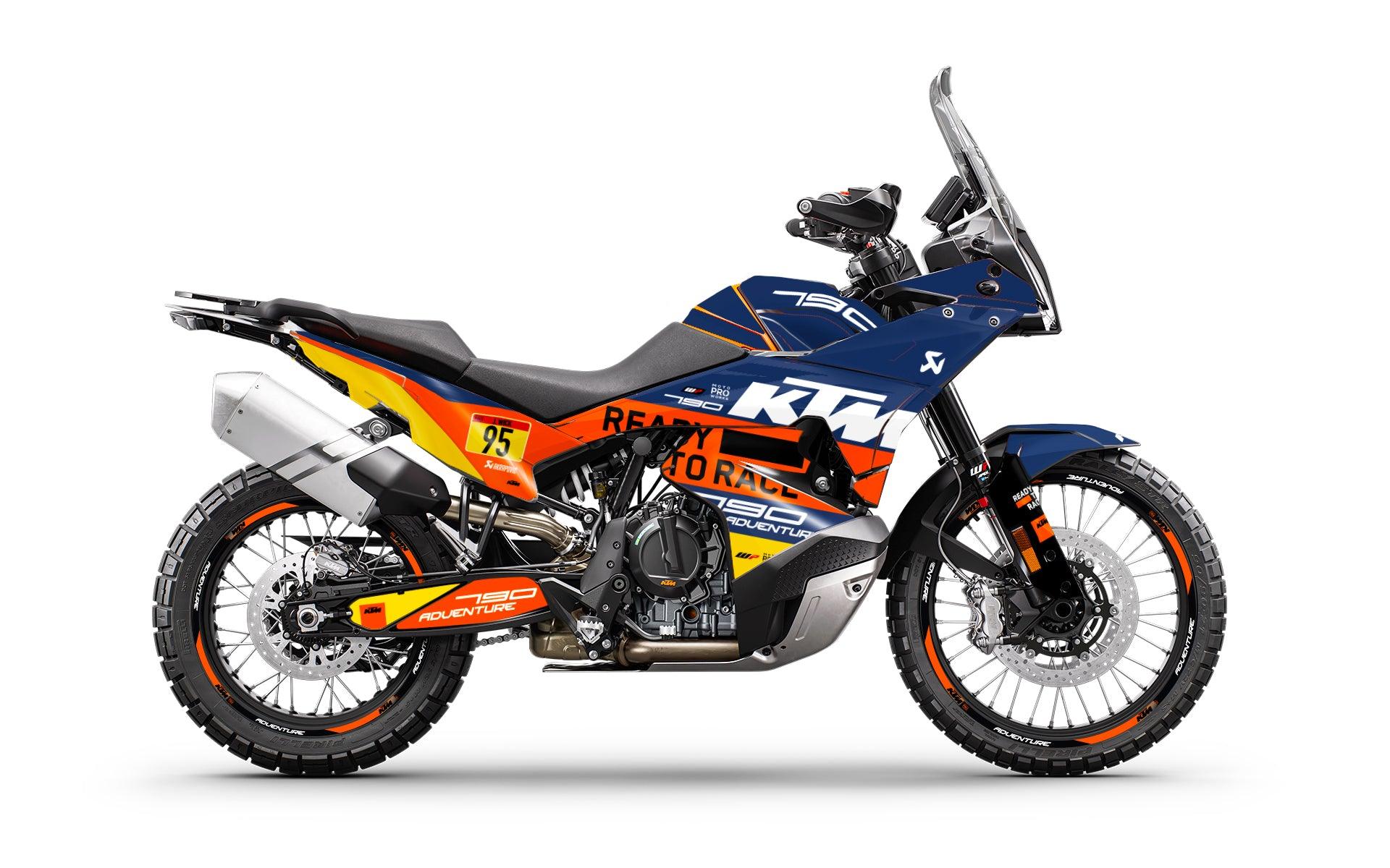 KTM 790/890 Adventure R/S GRAPHICS - "Explorer" (Blue) - MotoProWorks