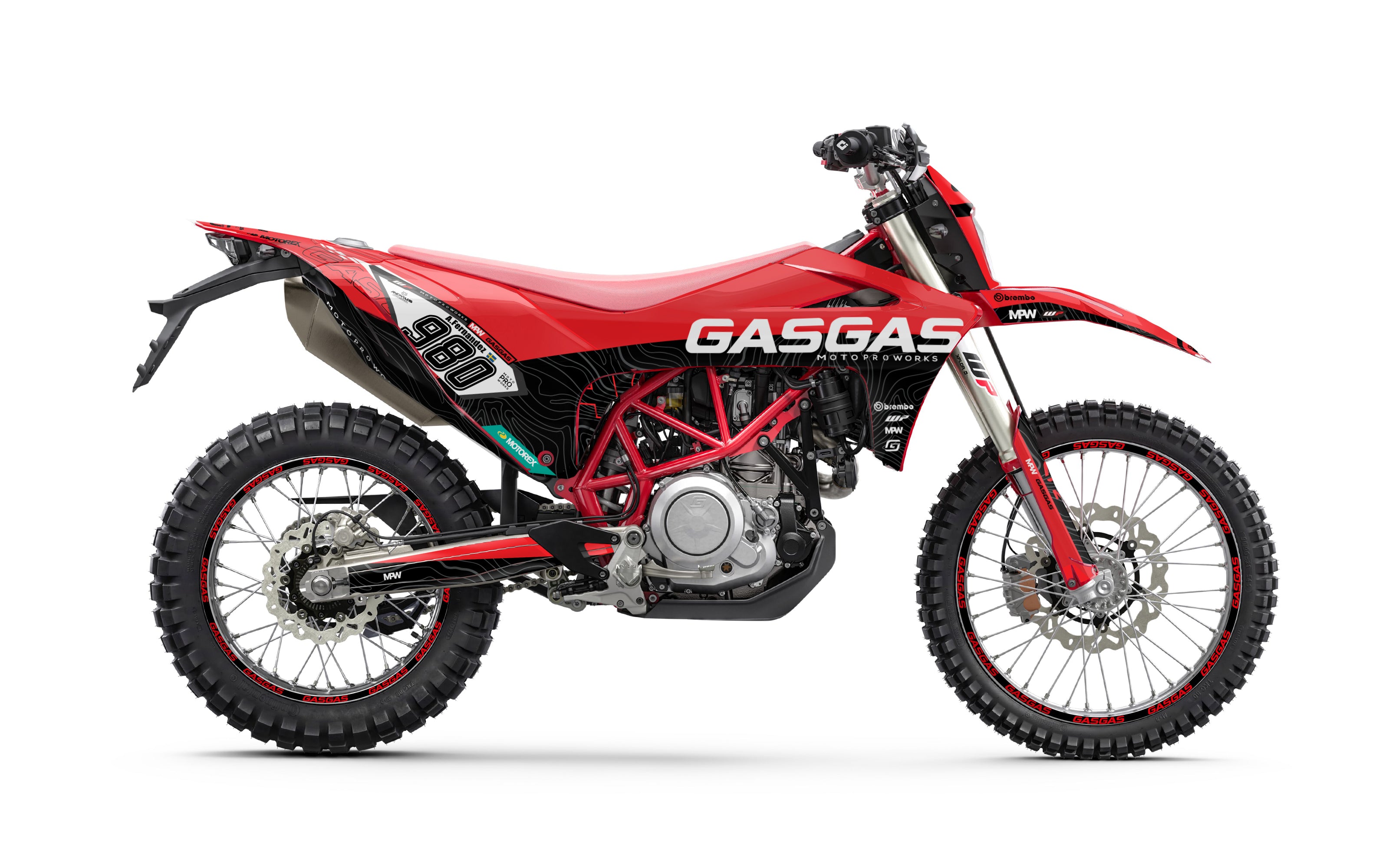 GASGAS ES 700 GRAPHICS - "Motograph" (Race Edition) - MotoProWorks