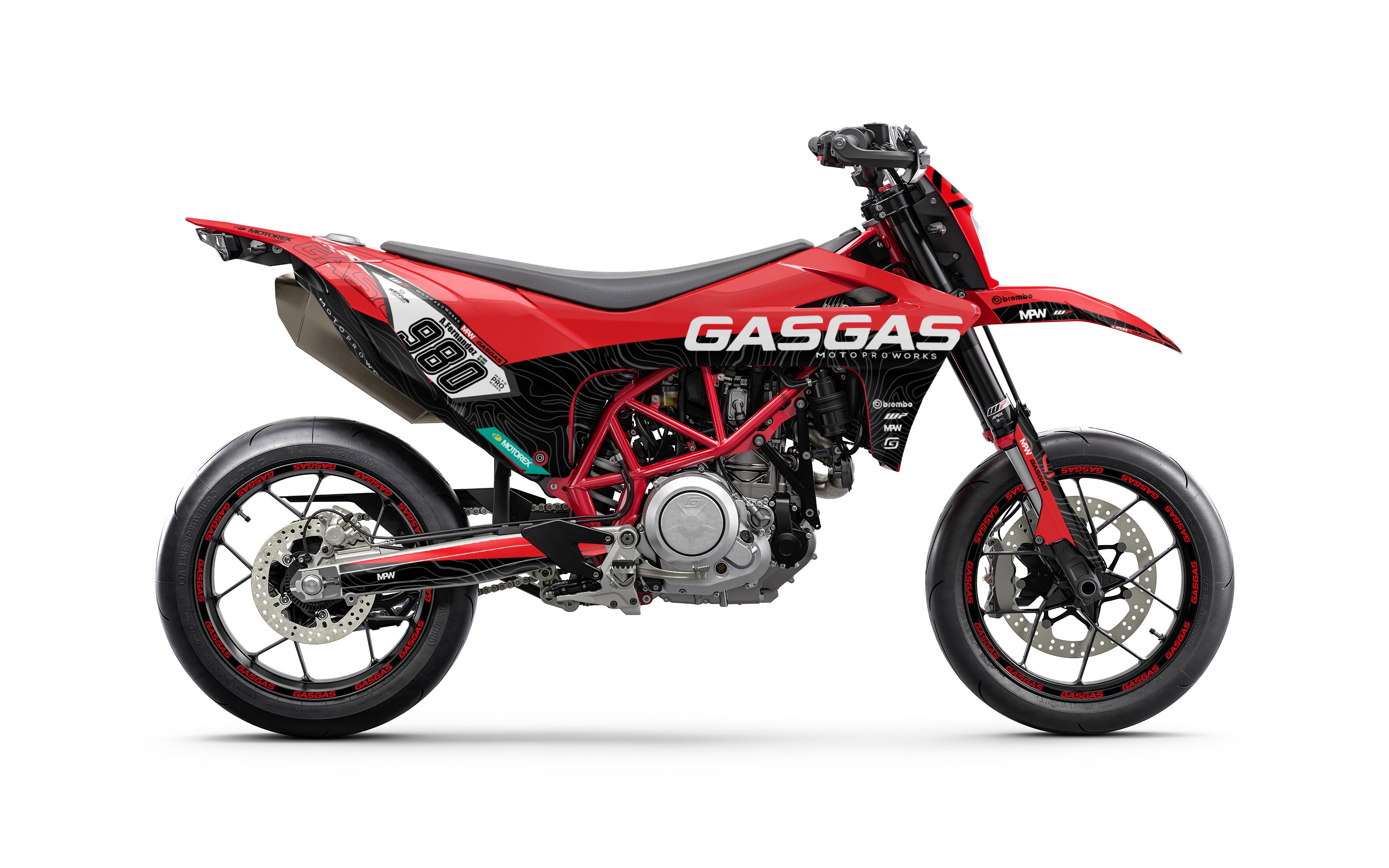 GASGAS SM 700 GRAPHICS - "Motograph" (Race Edition) - MotoProWorks