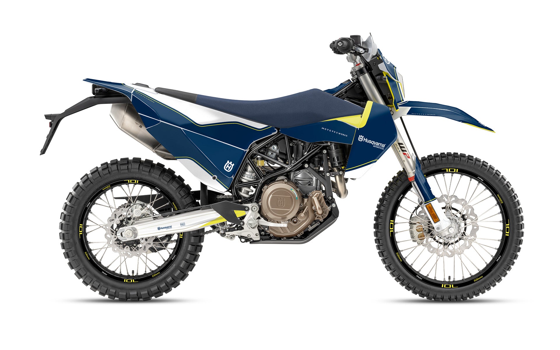 Husqvarna 701 Enduro 2026 GRAPHICS - "Heritage" (Blue) - MotoProWorks