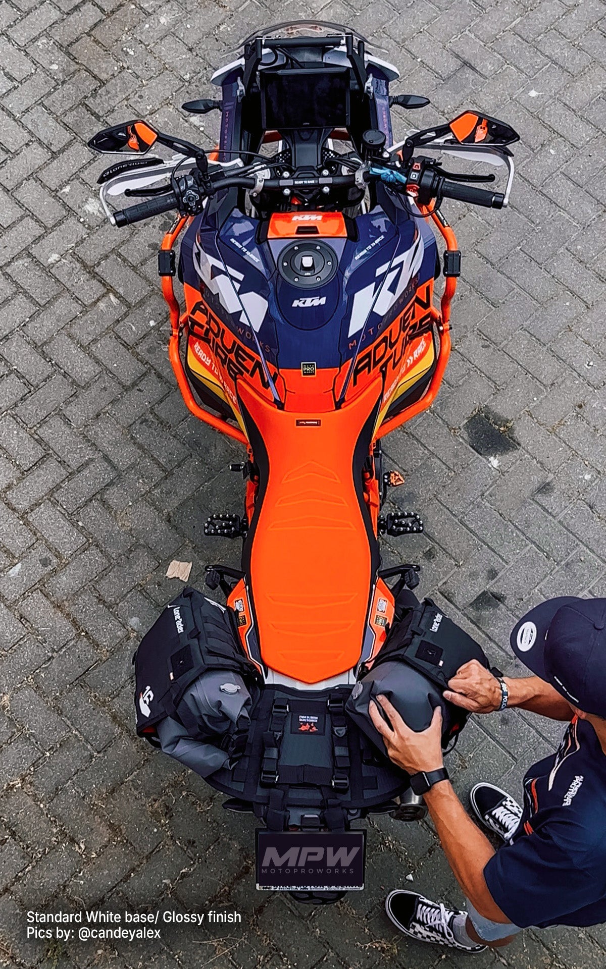 KTM 1290 Super Adventure 2021-2024 KITS DÉCO - "Waypointer" (Dawn)