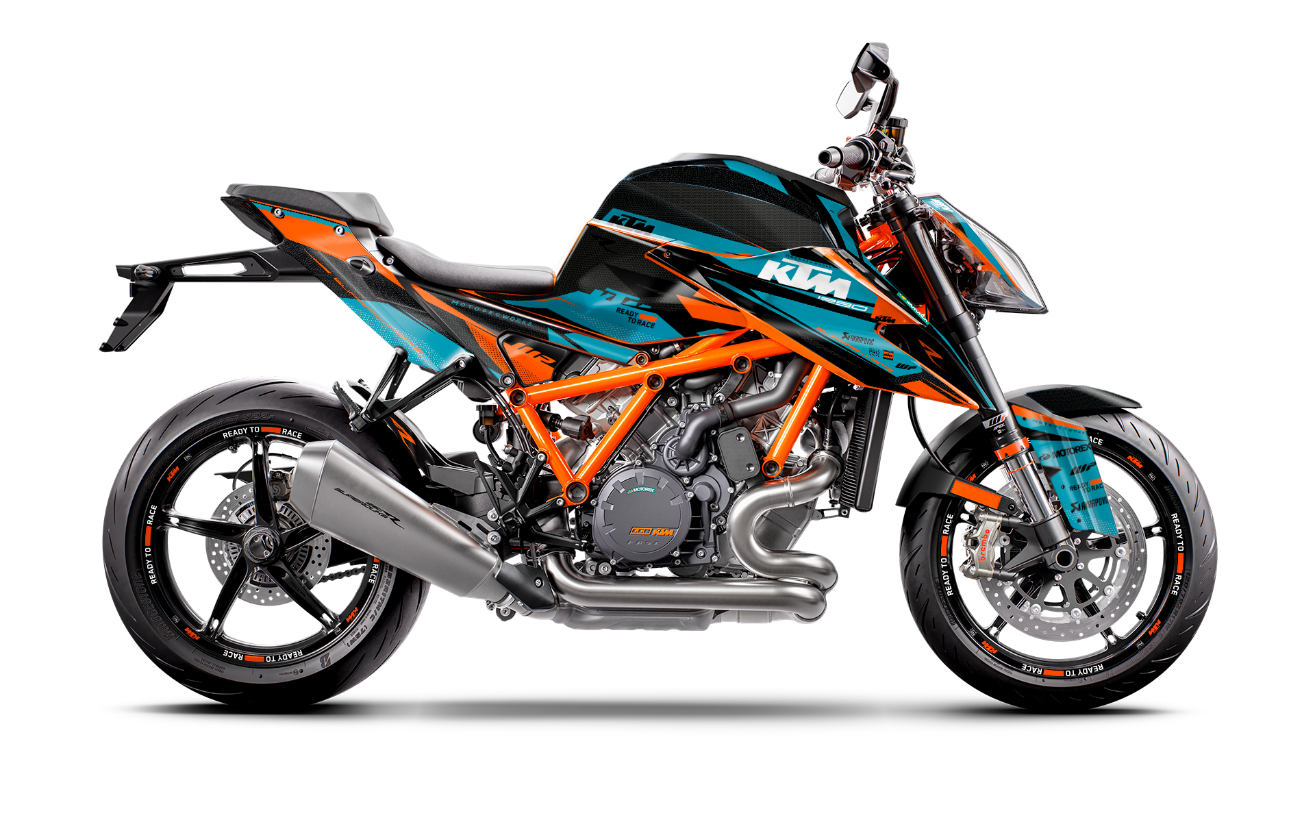KTM 1290 Super Duke R GRAPHICS - "Nebula" (Blue) - MotoProWorks