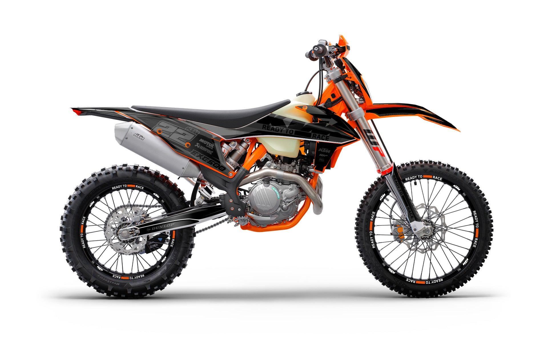 KTM SX / SX-F GRAPHICS - "Quake" (Black) - MotoProWorks