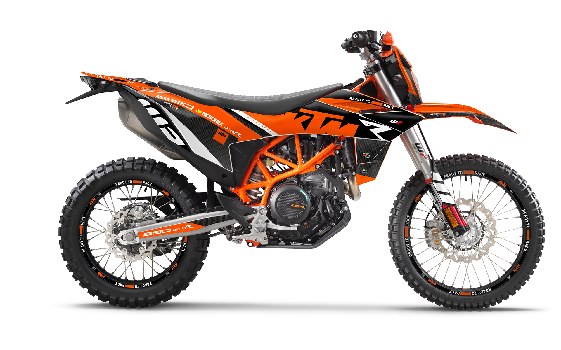 KTM 690 Enduro R 2026 GRAPHICS - "RR-Tech 2.0.2.2" (Orange) - MotoProWorks