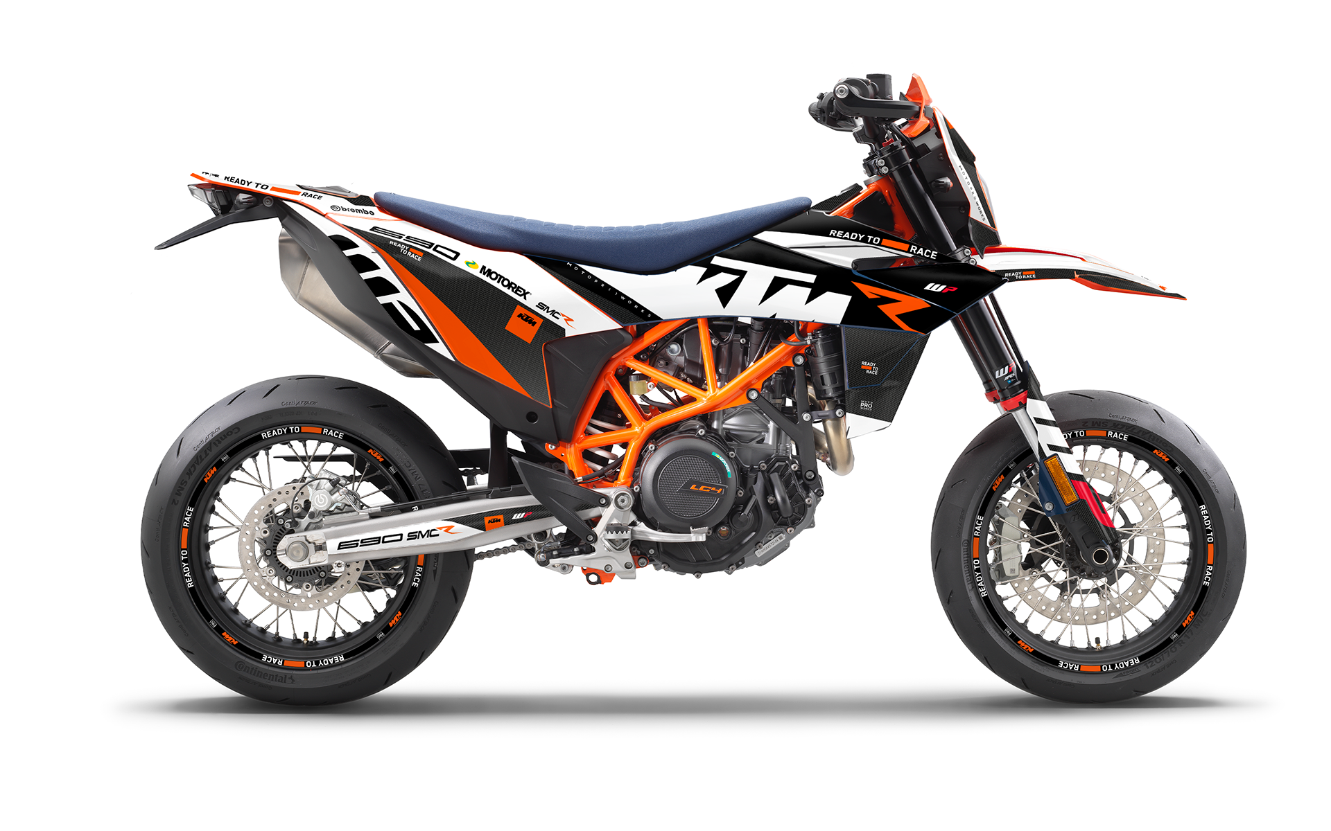 KTM 690 SMC-R 2026 GRAPHICS - "RR-Tech 2.0.2.2" (White) - MotoProWorks