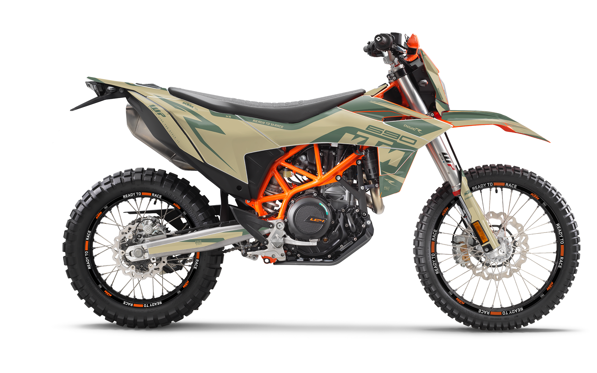 KTM 690 Enduro R 2026 GRAPHICS - "Torque" (Solid/Sand) - MotoProWorks