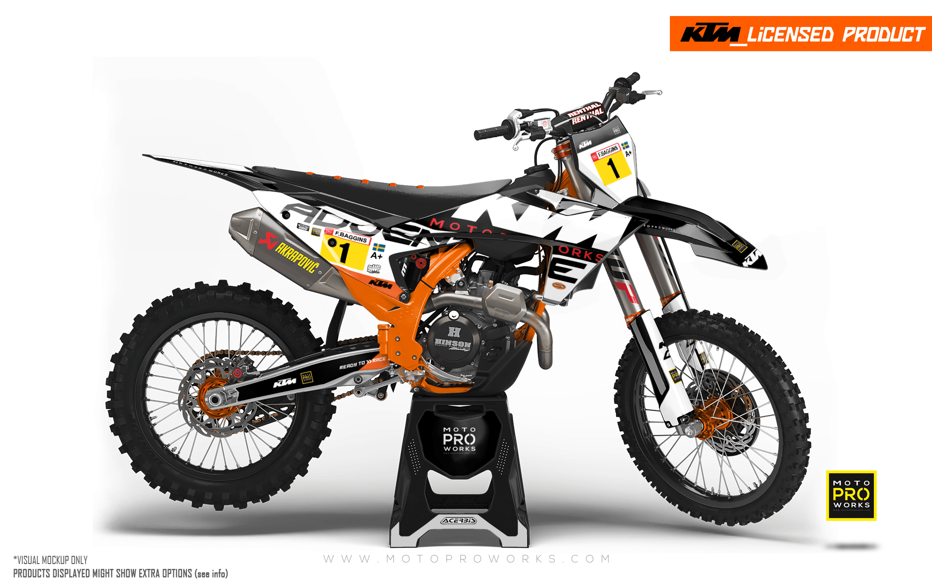 KTM SX / SX-F GRAPHICS - "Waypointer" (Night) - MotoProWorks