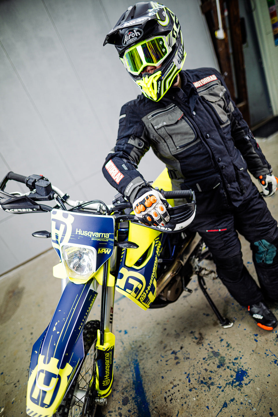 Husqvarna 701 SM GRAPHICS - "Disruptor" (Blue) - MotoProWorks
