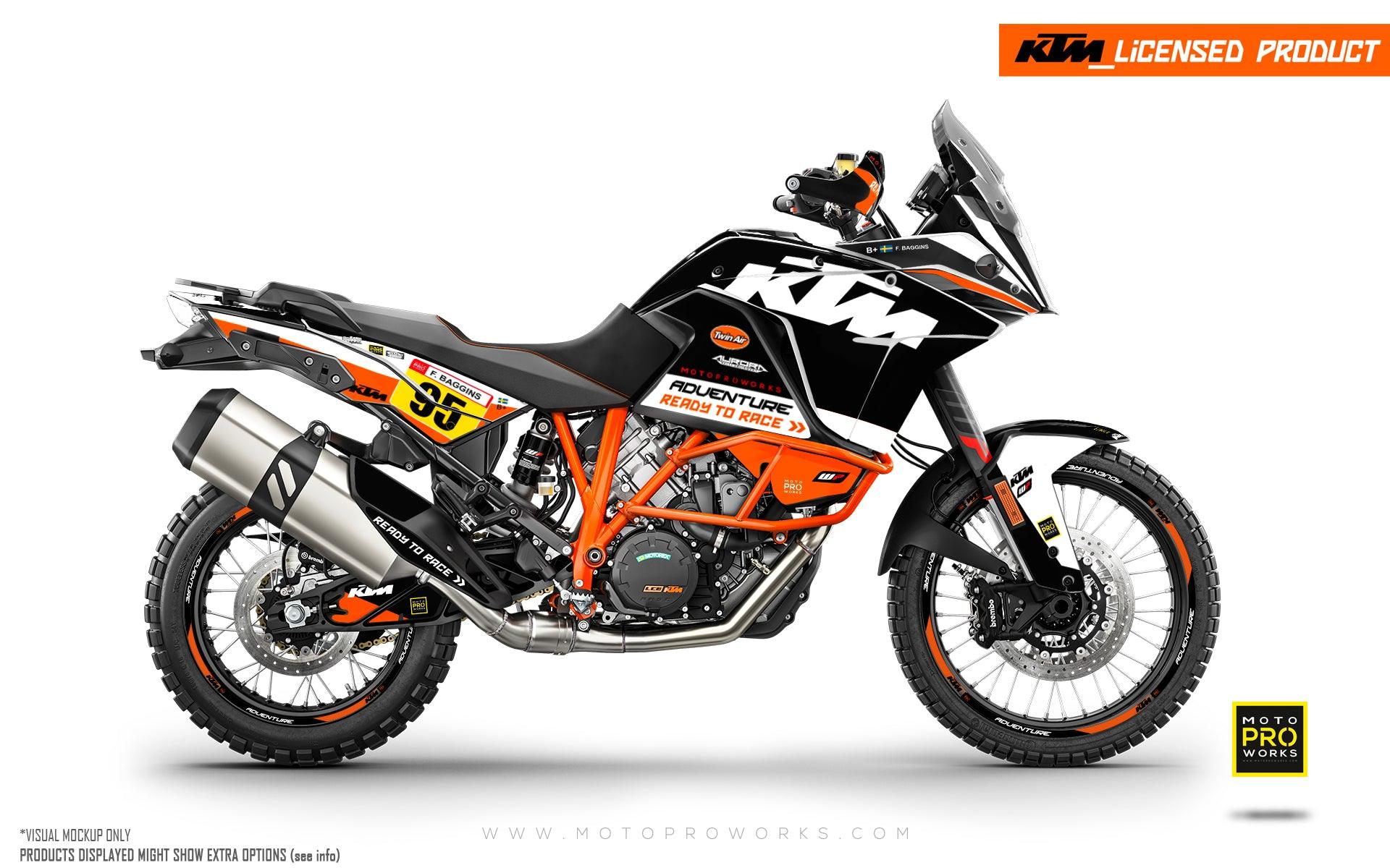 KTM 1050 Adventure GRAPHICS - "WAYPOINTER" (Night) - MotoProWorks