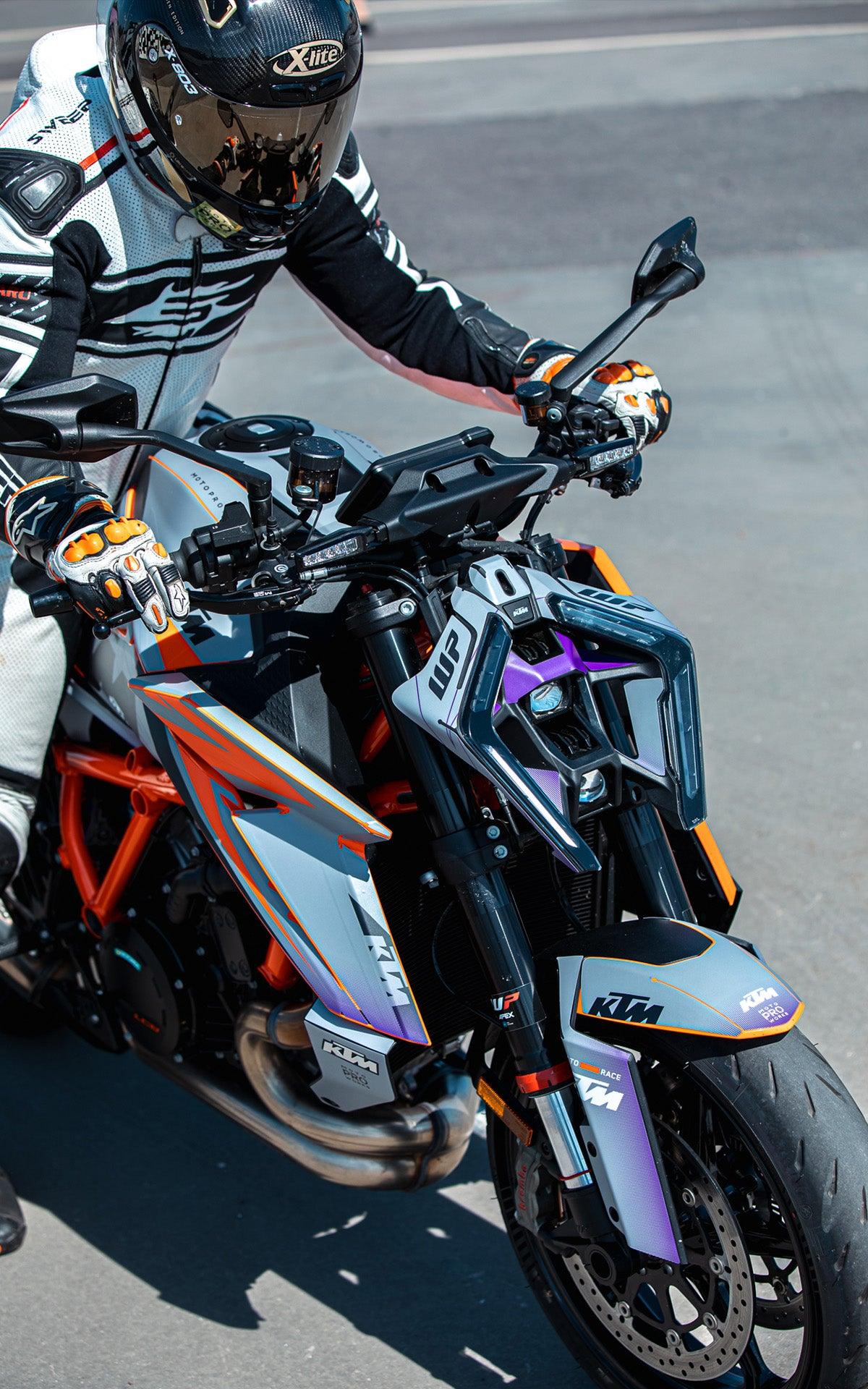 KTM 1390 Super Duke R/Evo GRAPHICS - "Revel" (Chalk) - MotoProWorks