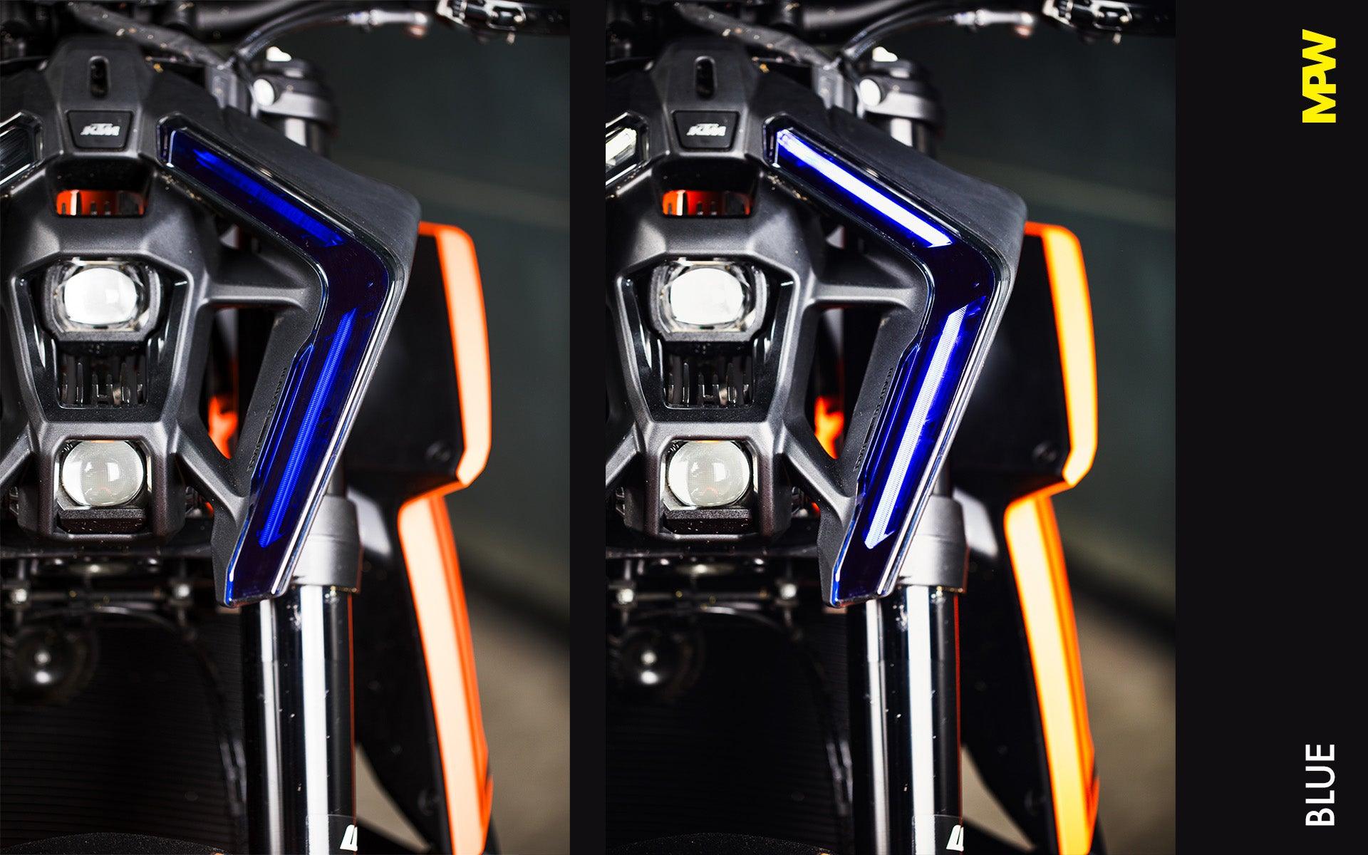Premium Headlight Tinted Film for KTM 1390 Super Duke R/Evo - MotoProWorks