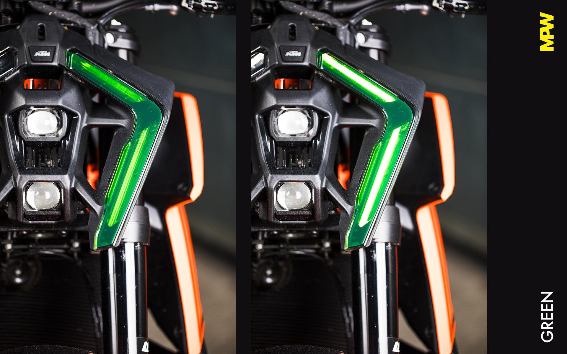 Premium Headlight Tinted Film for KTM 1390 Super Duke R/Evo - MotoProWorks