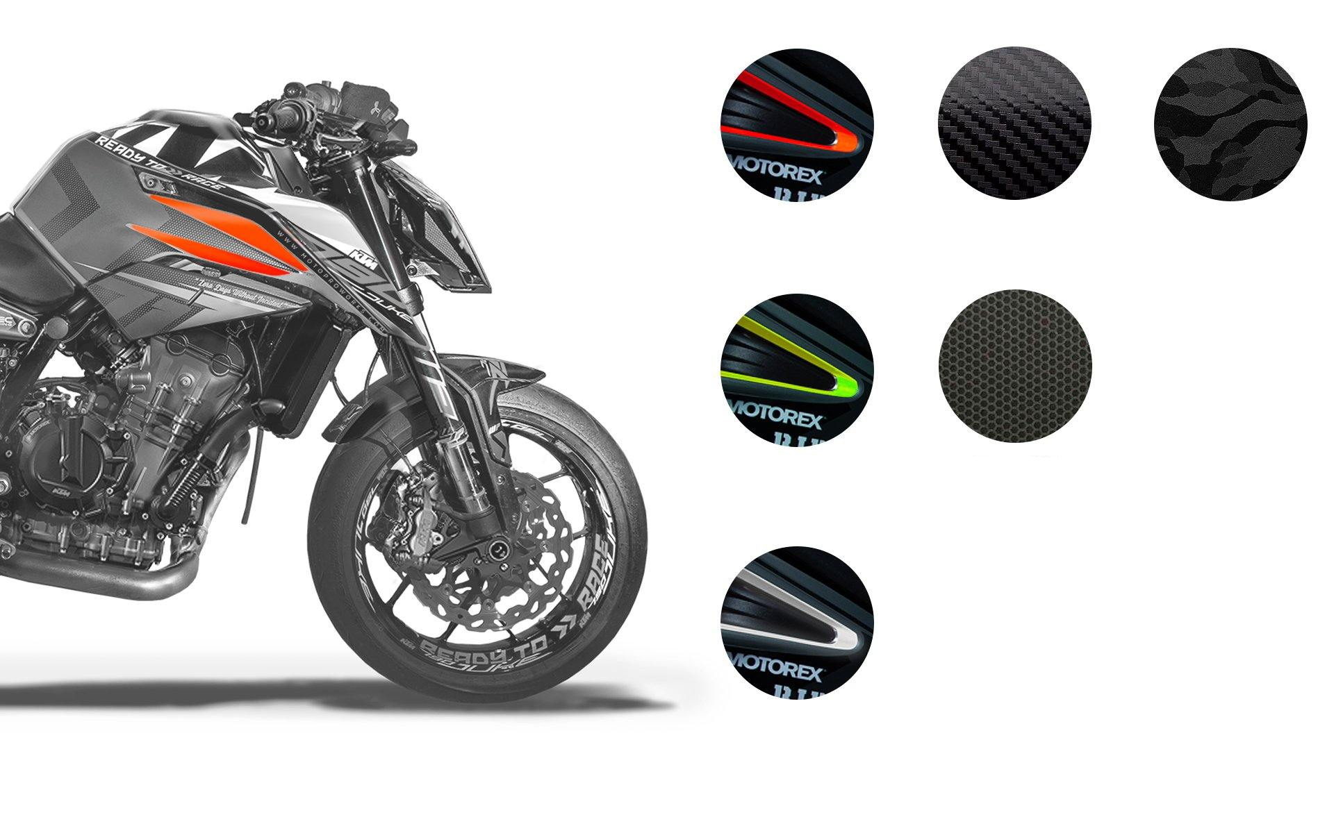 Front Inlay Graphics - KTM 790/890 Duke - MotoProWorks