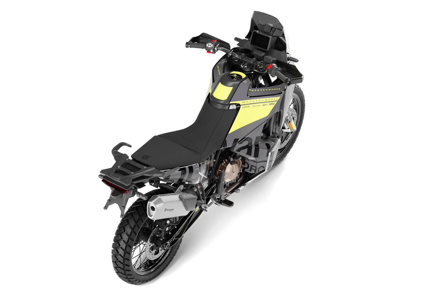 HUSQVARNA Norden 901 GRAPHICS - βManifestoβ (Grey/Yellow) - MotoProWorks