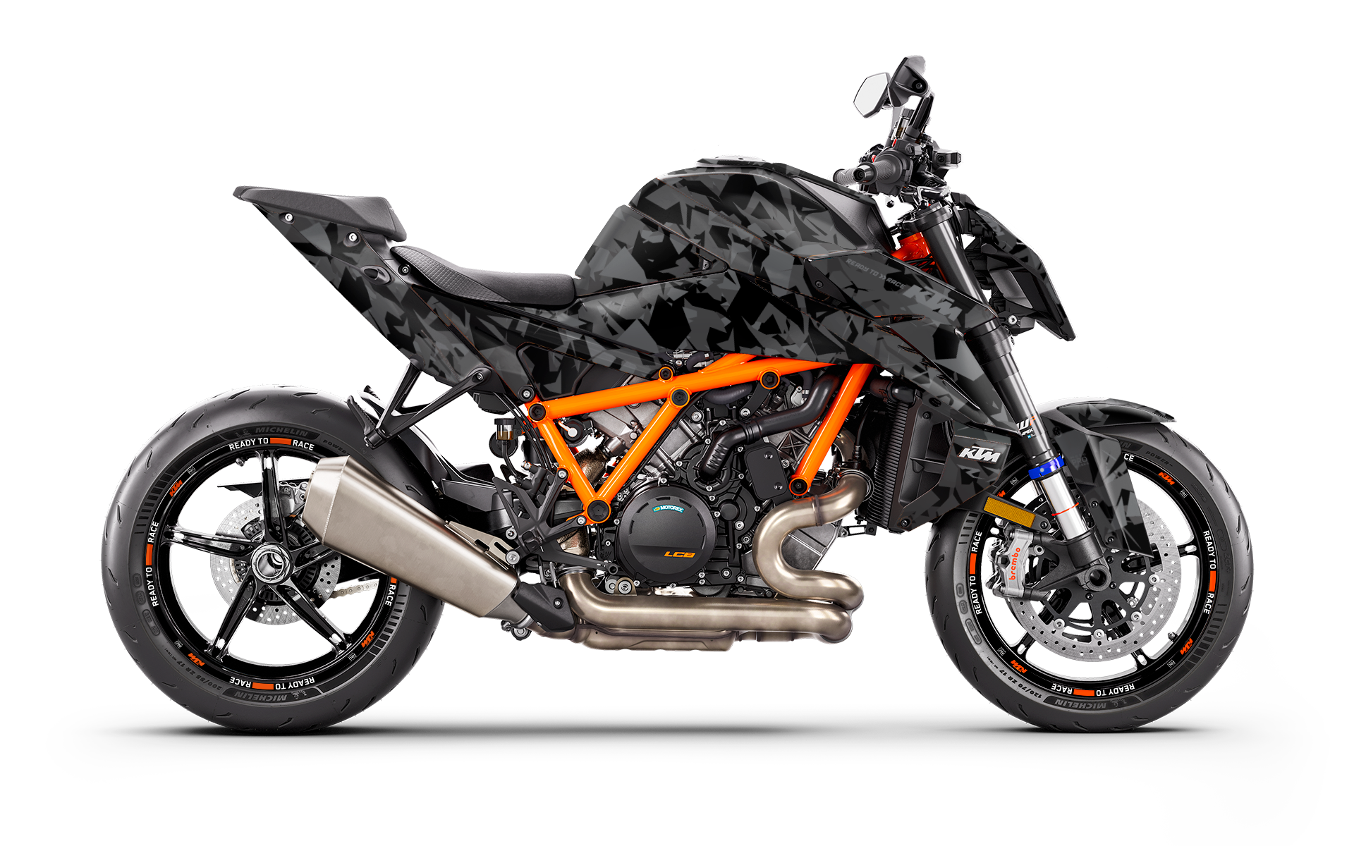 KTM 1390 Super Duke R/Evo GRAPHICS - "Flake" (Stealth) - MotoProWorks