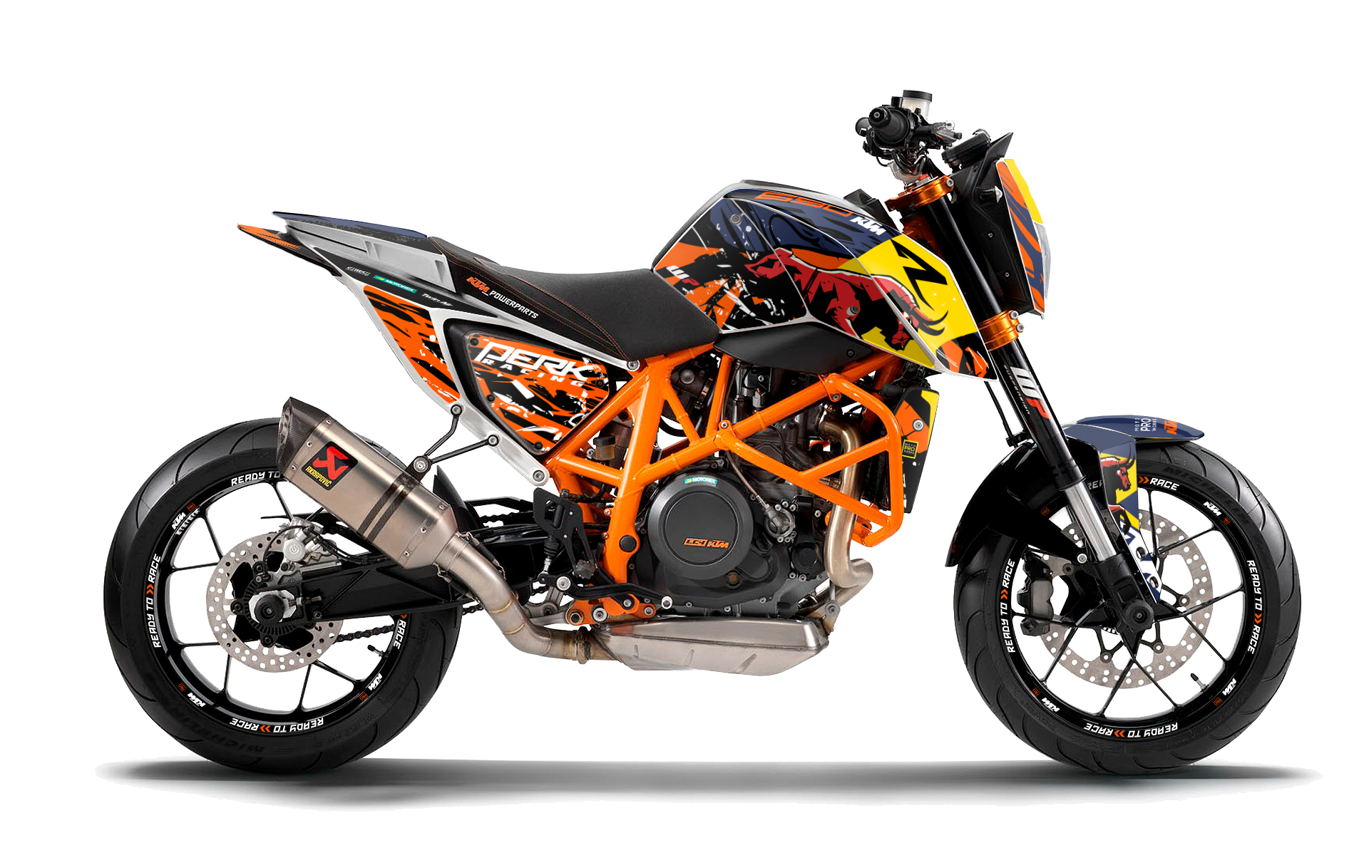 KTM 690 Duke GRAPHICS - "Striker" (Alpha) - MotoProWorks