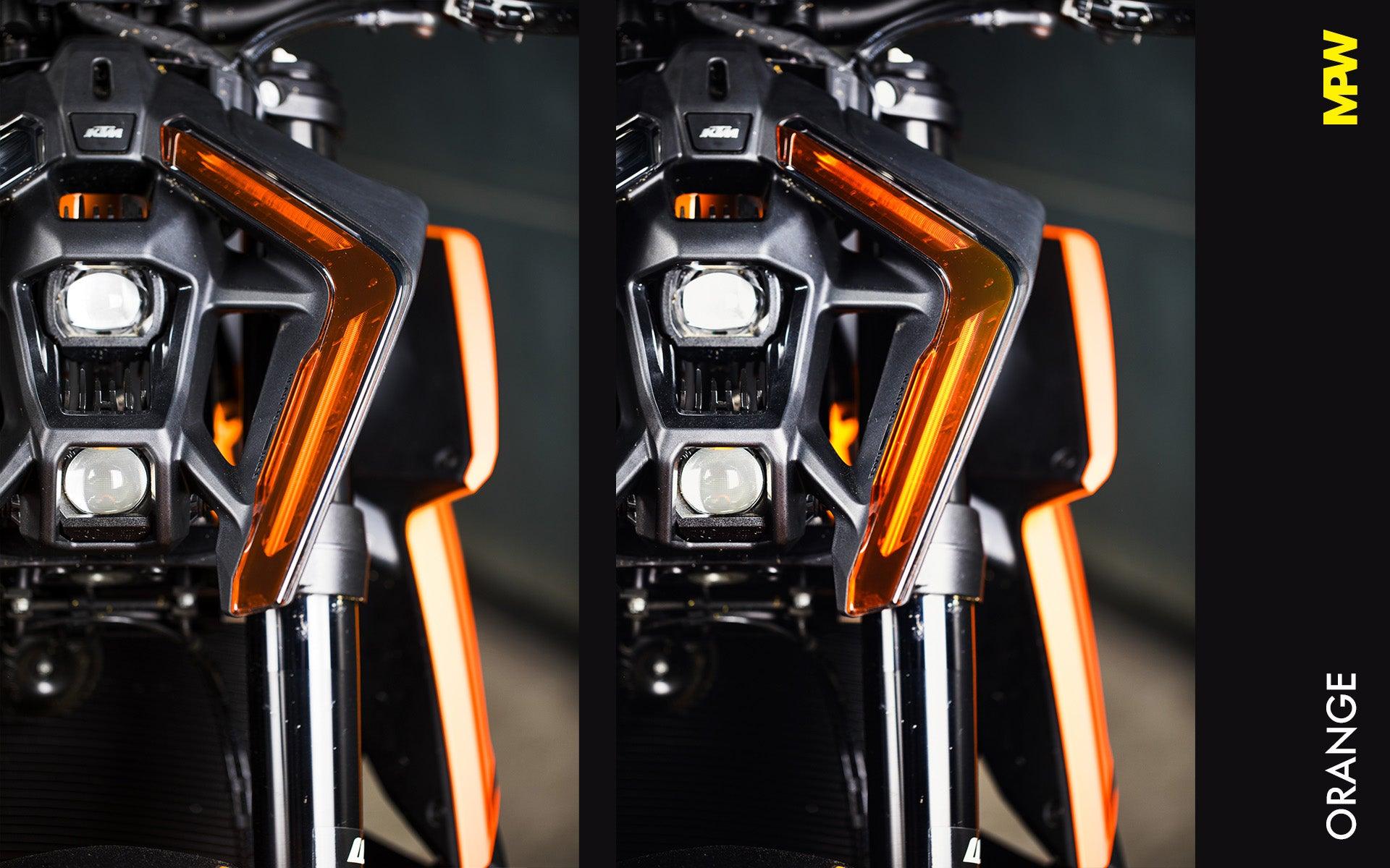 Premium Headlight Tinted Film for KTM 990 Duke - MotoProWorks