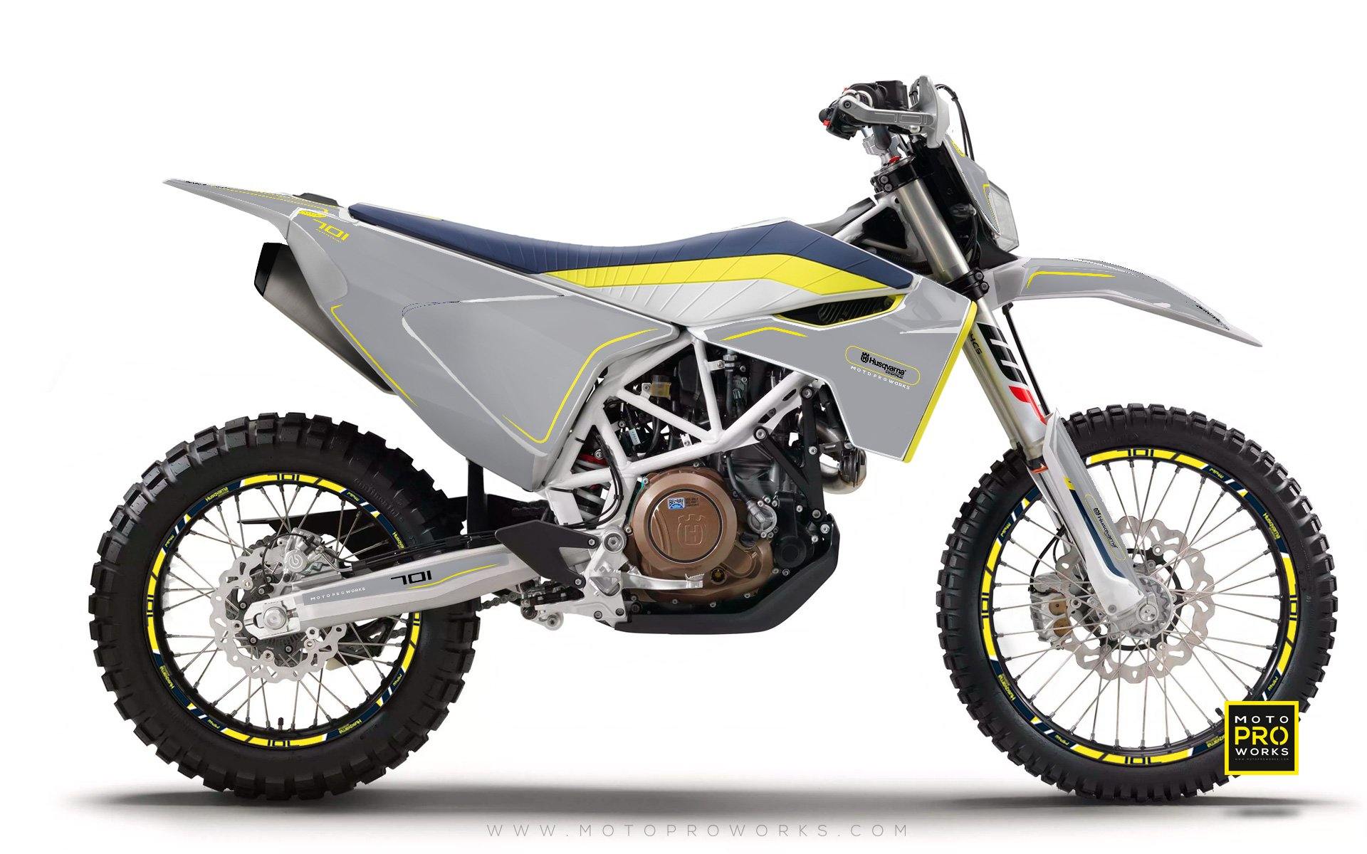 Husqvarna 701 Enduro Graphics - "ARROW" (Primer) - MotoProWorks