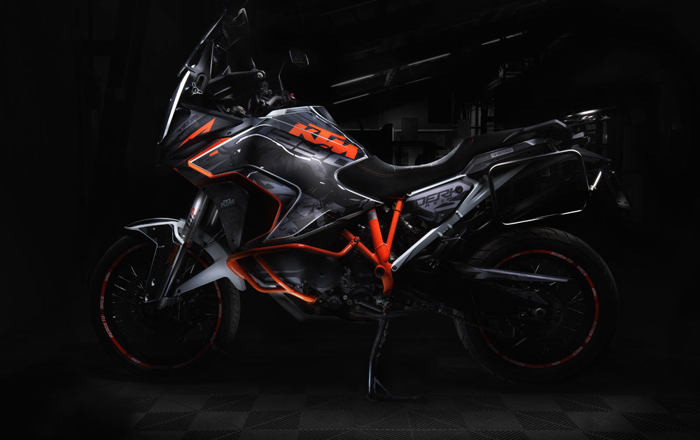 KTM 1290 Super Adventure GRAPHICS - “Striker” (Nova) - MotoProWorks
