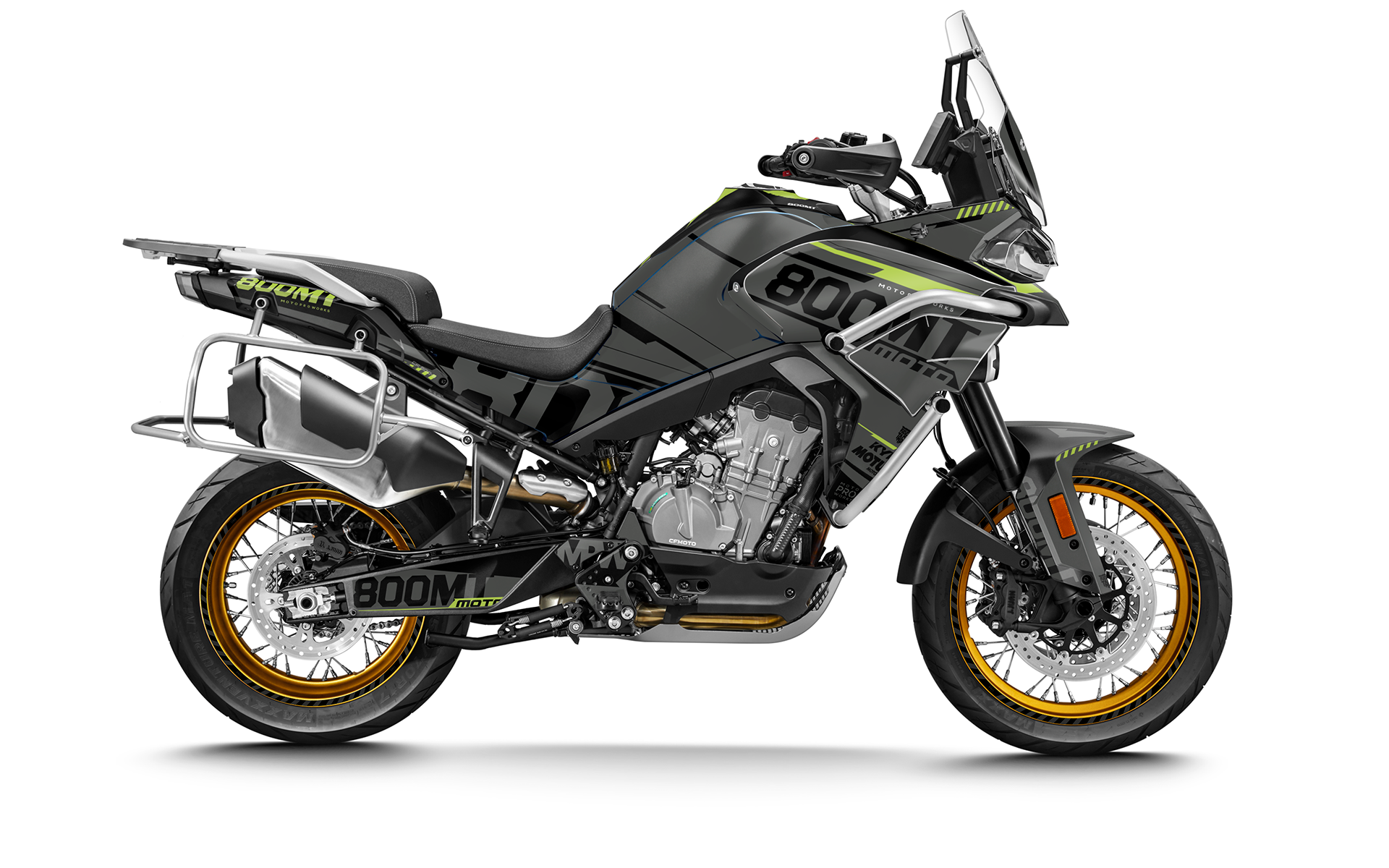 CFMOTO GRAPHICS - "Archer" (Grey) - MotoProWorks