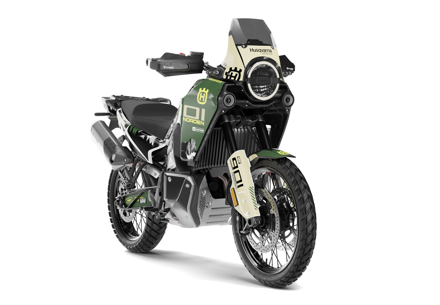 HUSQVARNA Norden 901 GRAPHICS - βOutlander" (Green) - MotoProWorks