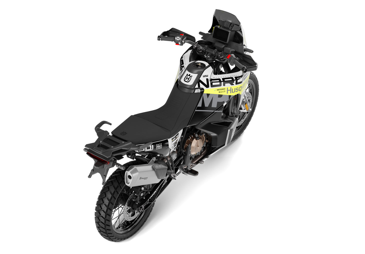 HUSQVARNA Norden 901 GRAPHICS - "P1” (Black/Yellow) - MotoProWorks