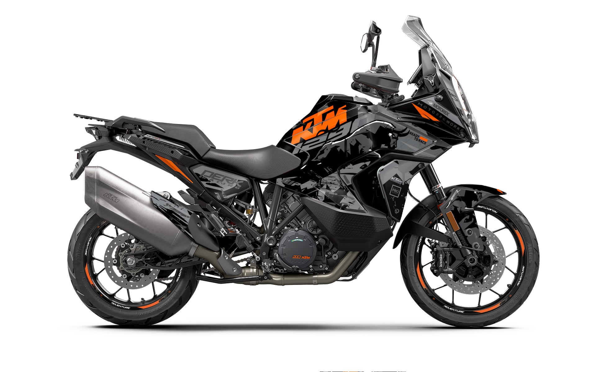 KTM 1290 Super Adventure GRAPHICS - “Striker” (Nova) - MotoProWorks