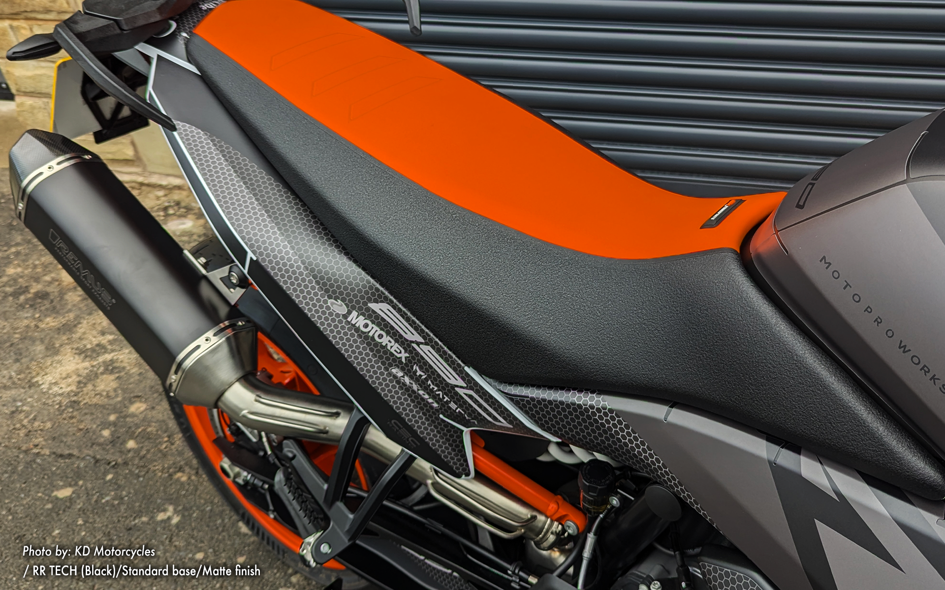KTM 890 SMT GRAPHICS - "RR-Tech" (Black) - MotoProWorks