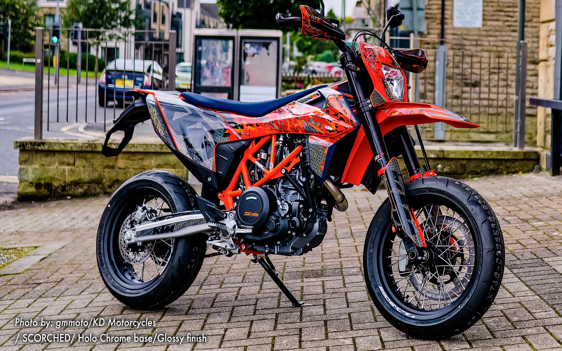 KTM 690 Enduro GRAPHICS - "Scorched" (2024 Edition) - MotoProWorks