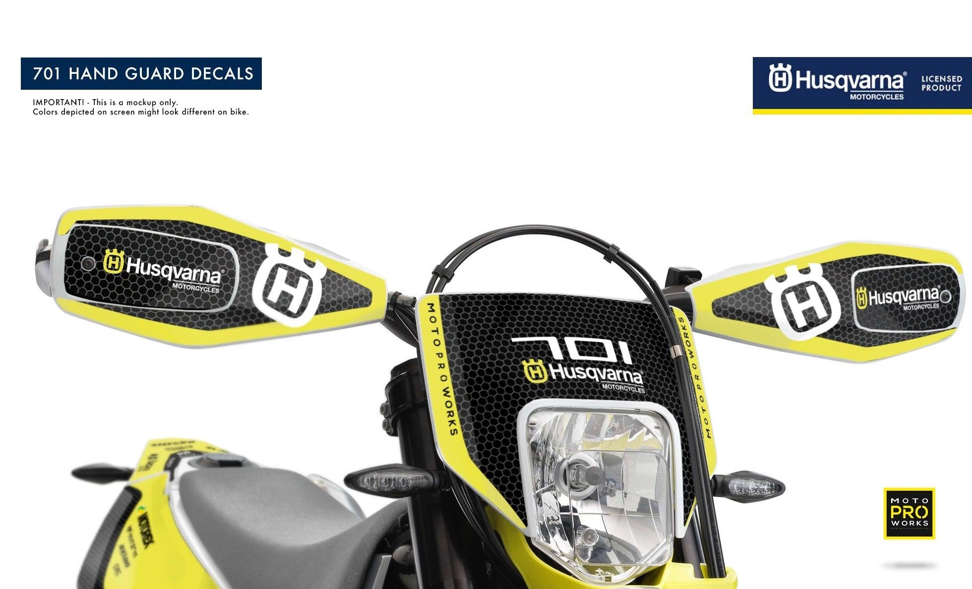 Husqvarna 701 Enduro Graphics - "RR-Tech" (Yellow) - MotoProWorks