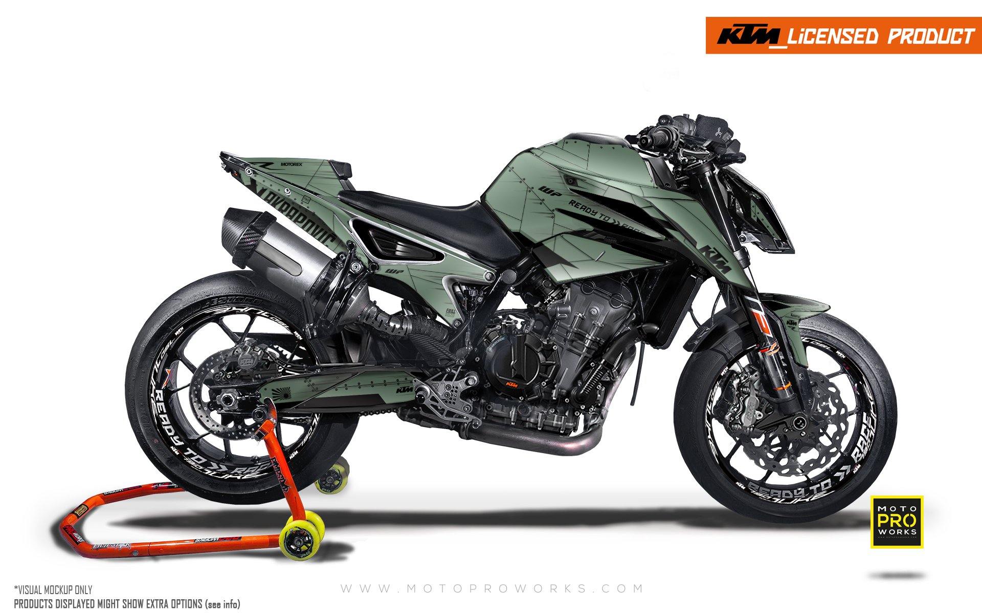 KTM 790/890 Duke GRAPHICS - "Liberty" (Moss) - MotoProWorks
