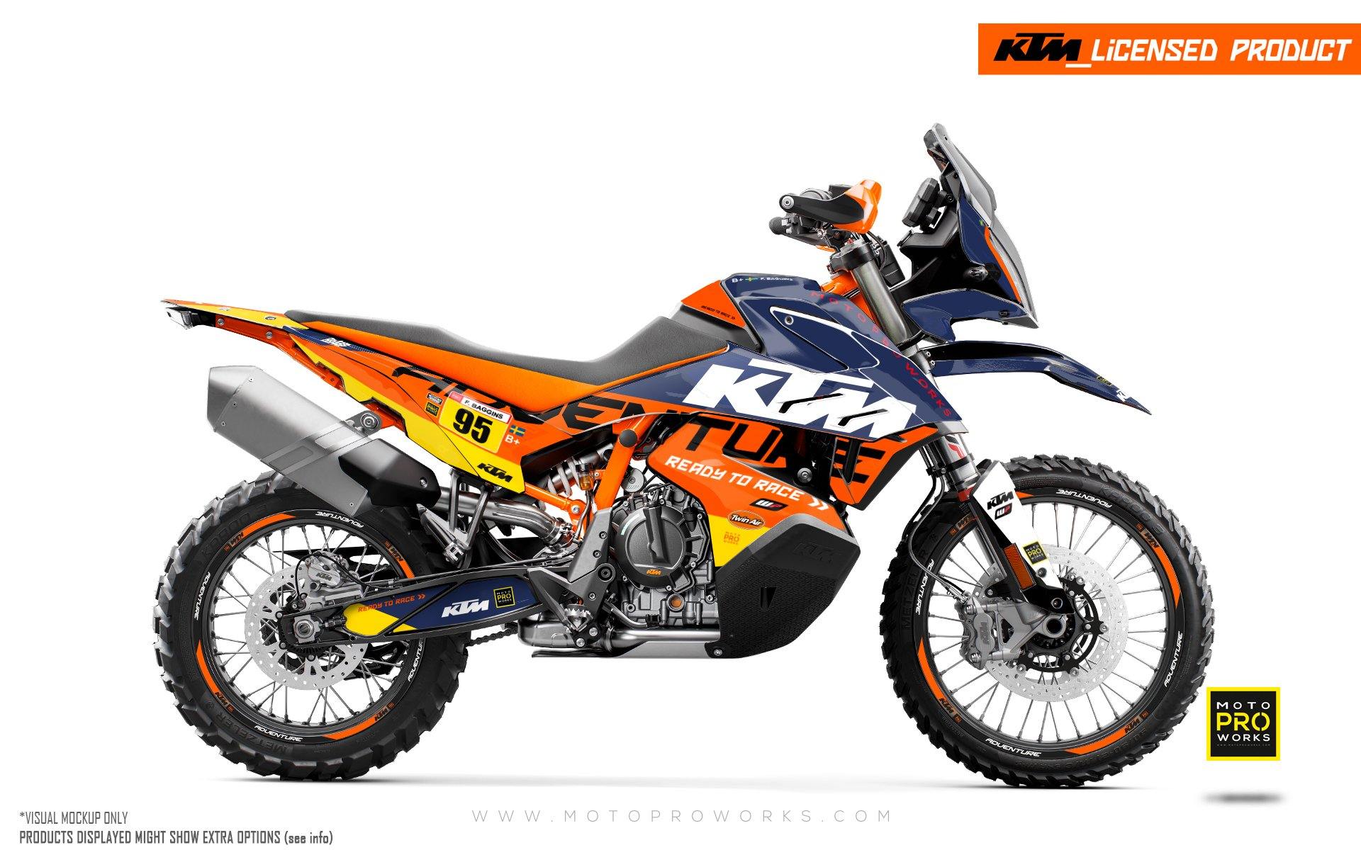 KTM 790/890 Adventure R/S GRAPHICS - "Waypointer" (Dawn) - MotoProWorks