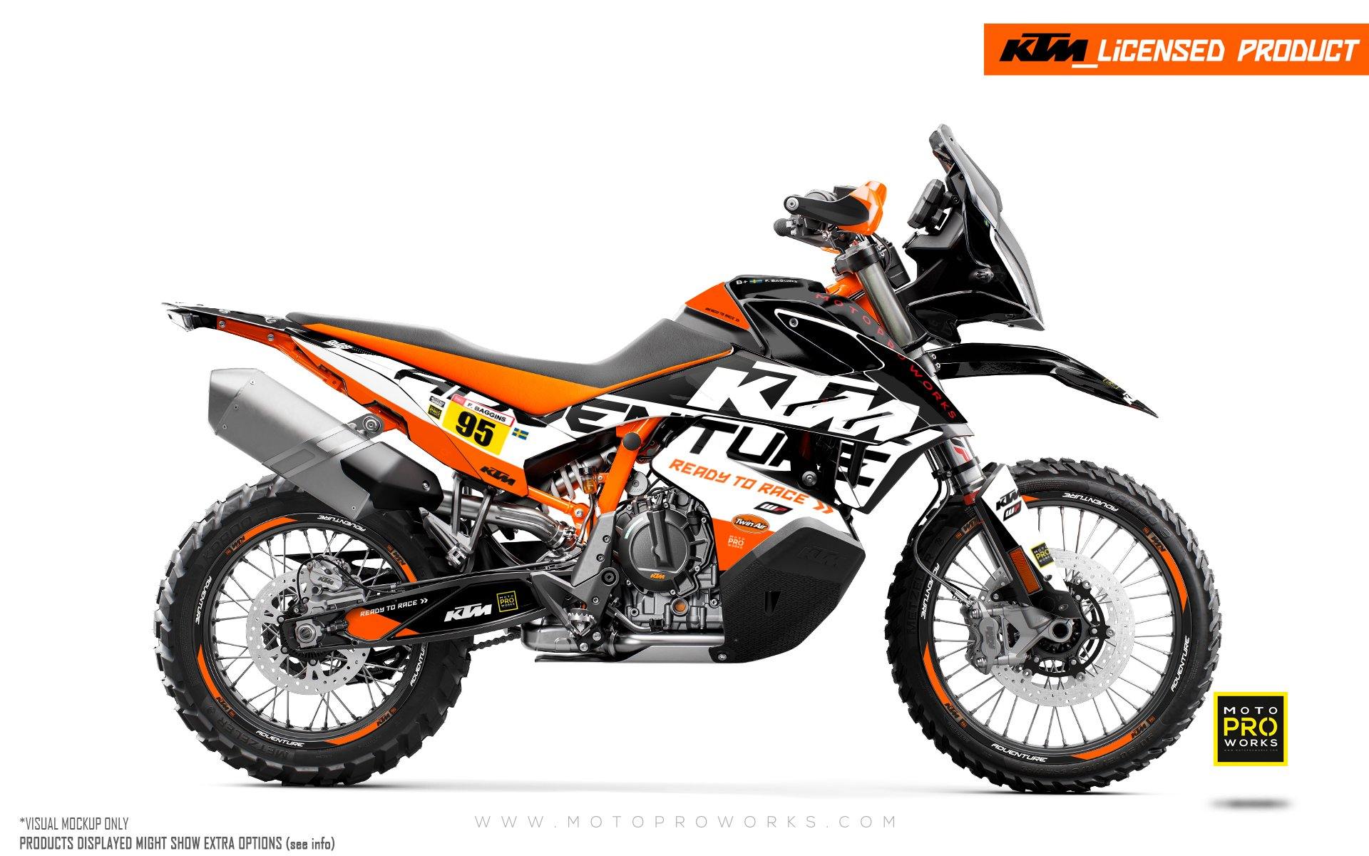 KTM 790/890 Adventure R/S GRAPHICS - "Waypointer" (Night) - MotoProWorks