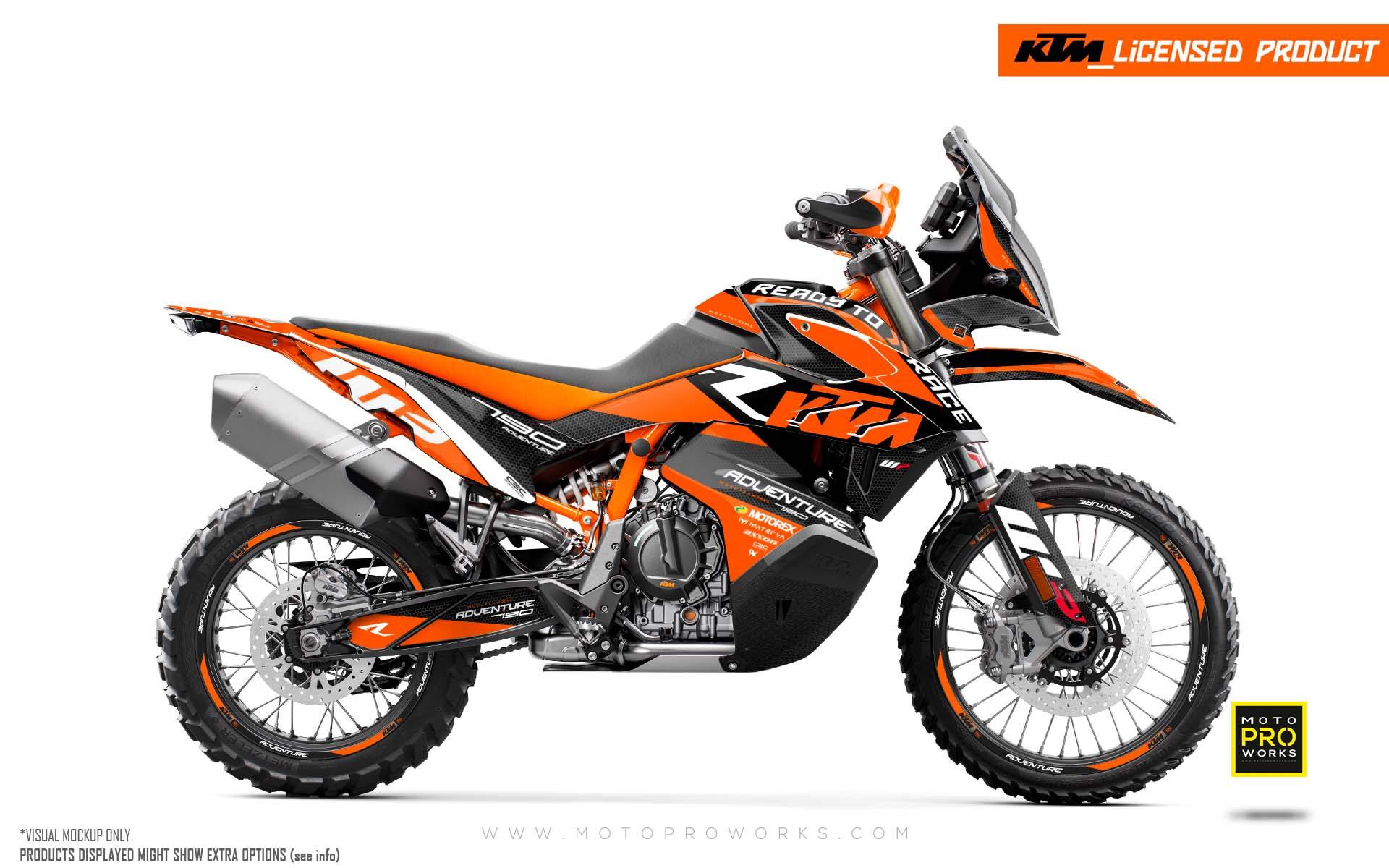 KTM 790/890 Adventure R/S GRAPHICS - "RR-Tech" (Orange) - MotoProWorks