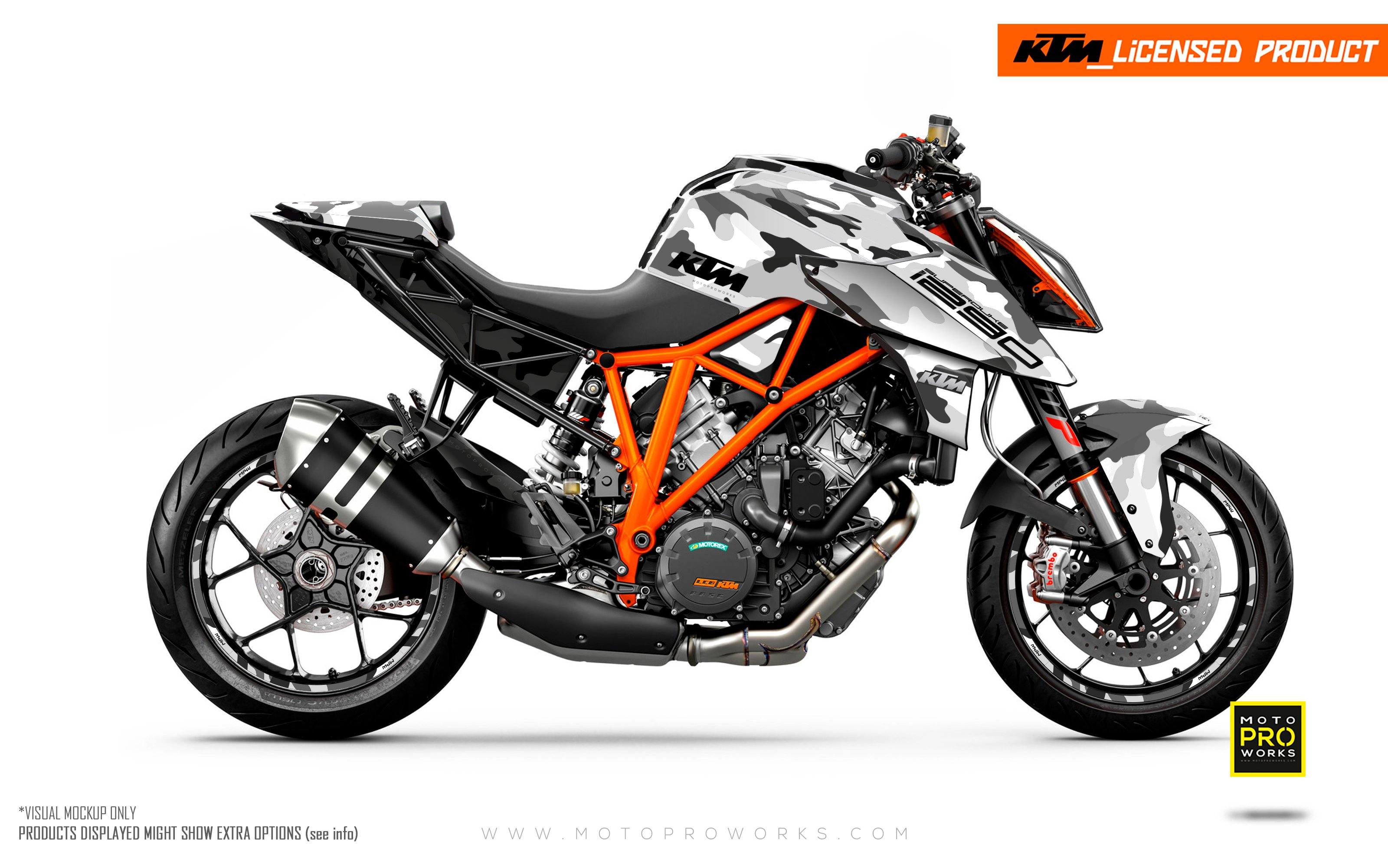 KTM 1290 Super Duke R GRAPHICS - "Camo" (City) - MotoProWorks