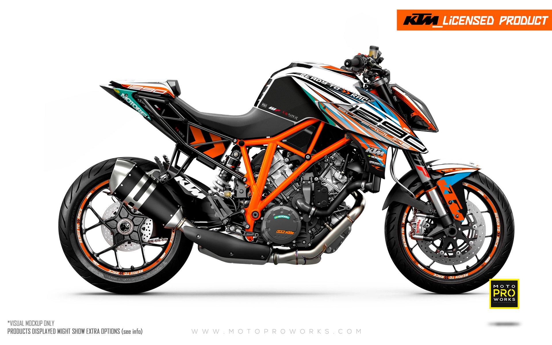 KTM 1290 Super Duke R GRAPHICS - "Vortex" (Qster) - MotoProWorks