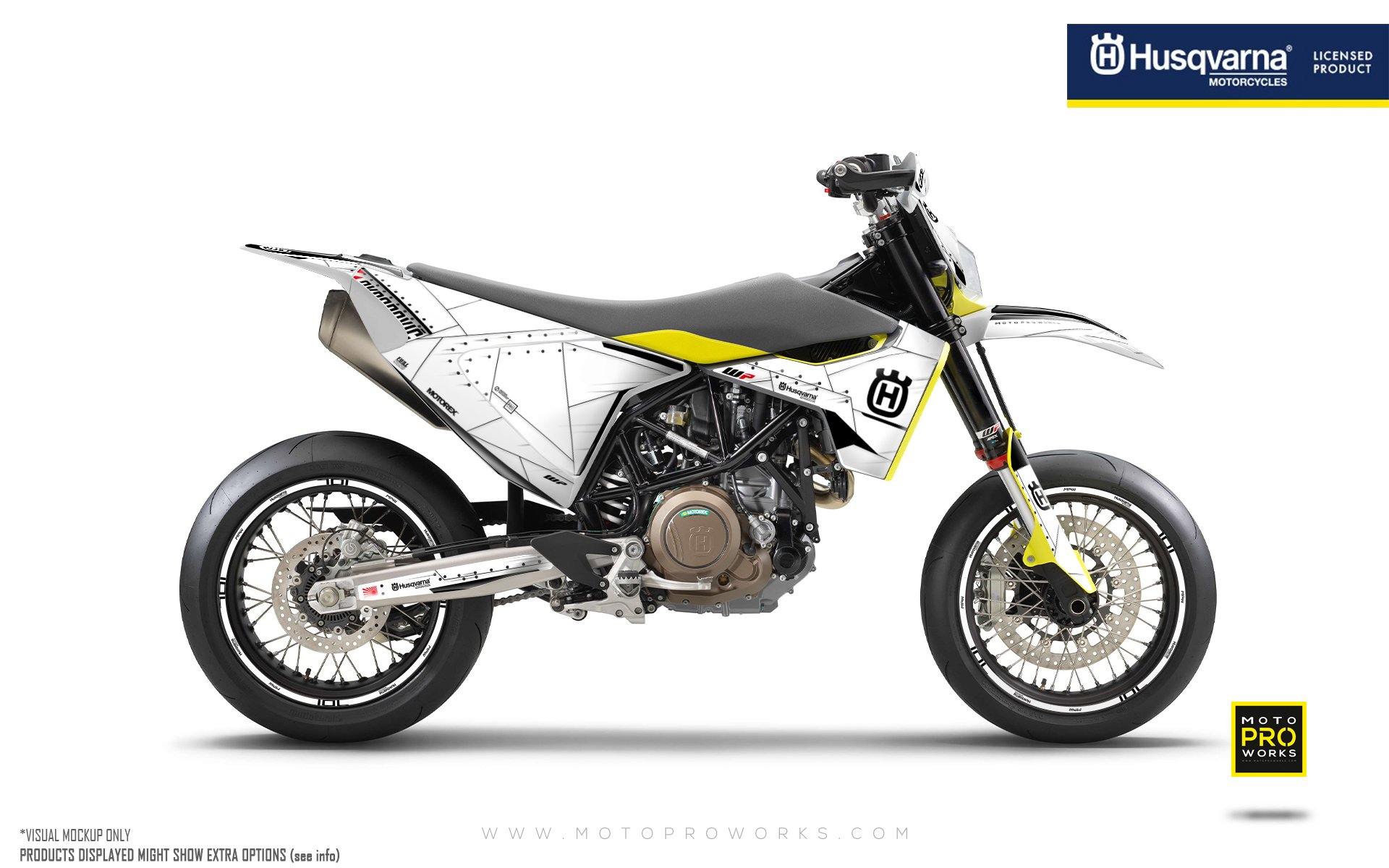 Husqvarna 701 GRAPHICS - "Liberty" (Snow) - MotoProWorks