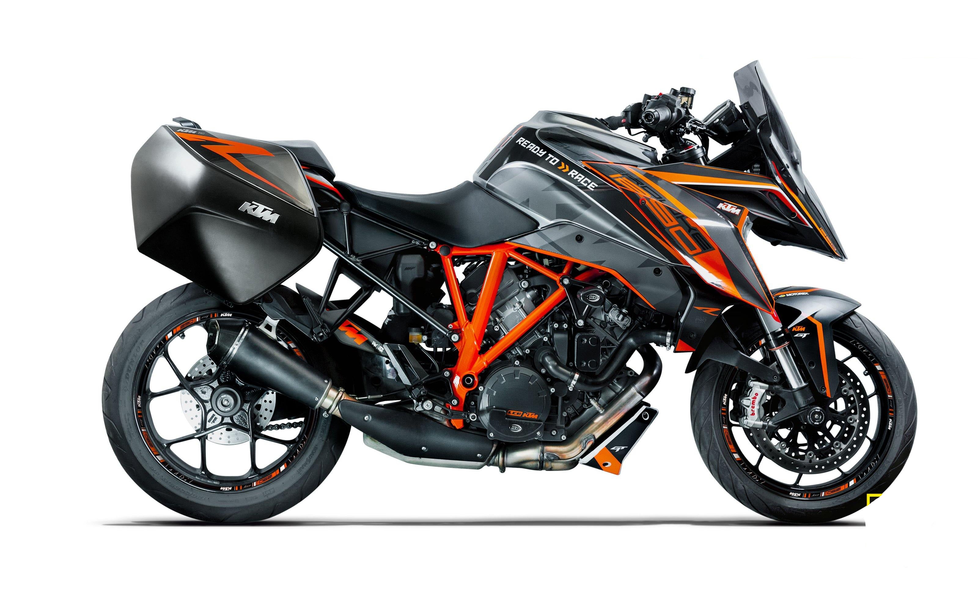 KTM 1290 Super Duke GT GRAPHICS - "Torque" (Black/Orange) - MotoProWorks
