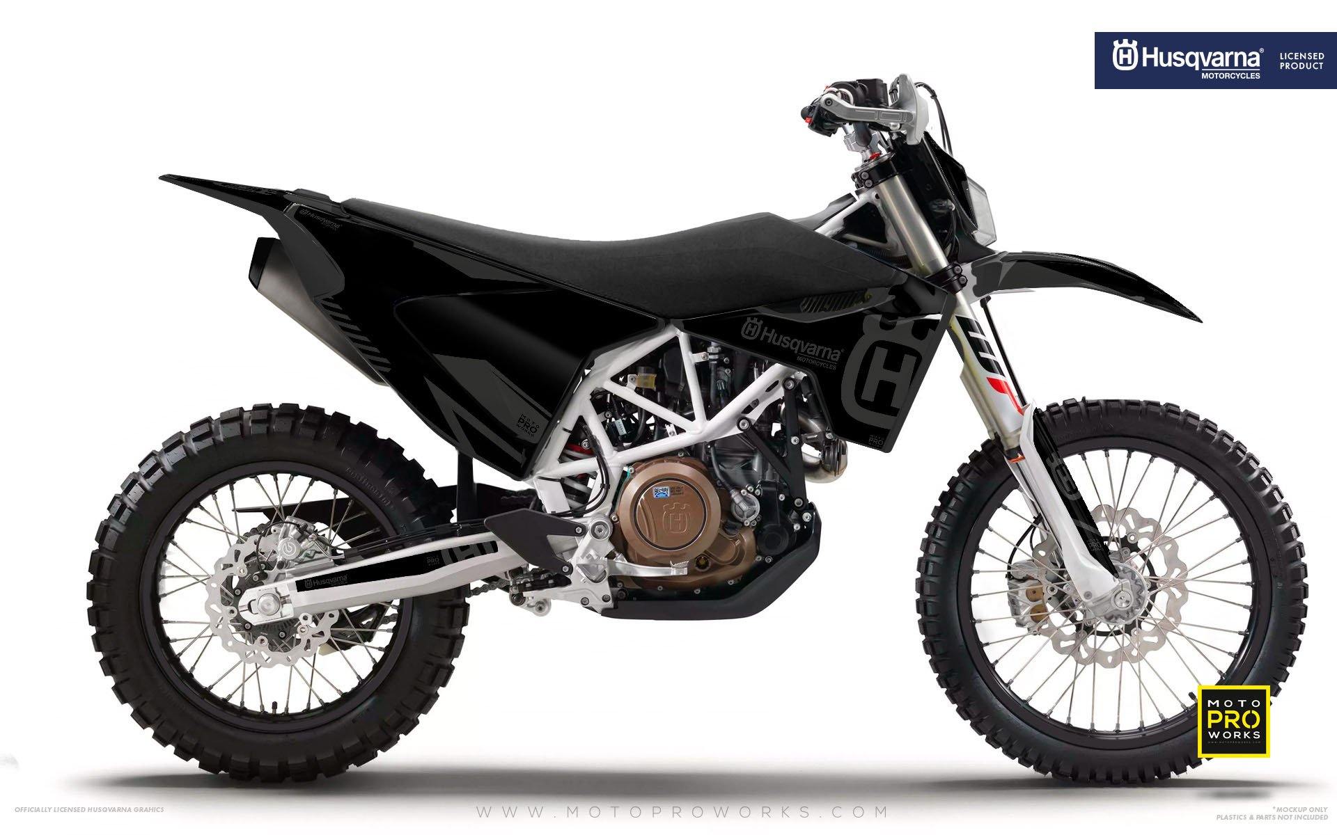 Husqvarna 701 GRAPHICS - "FACTOR" (Black) - MotoProWorks