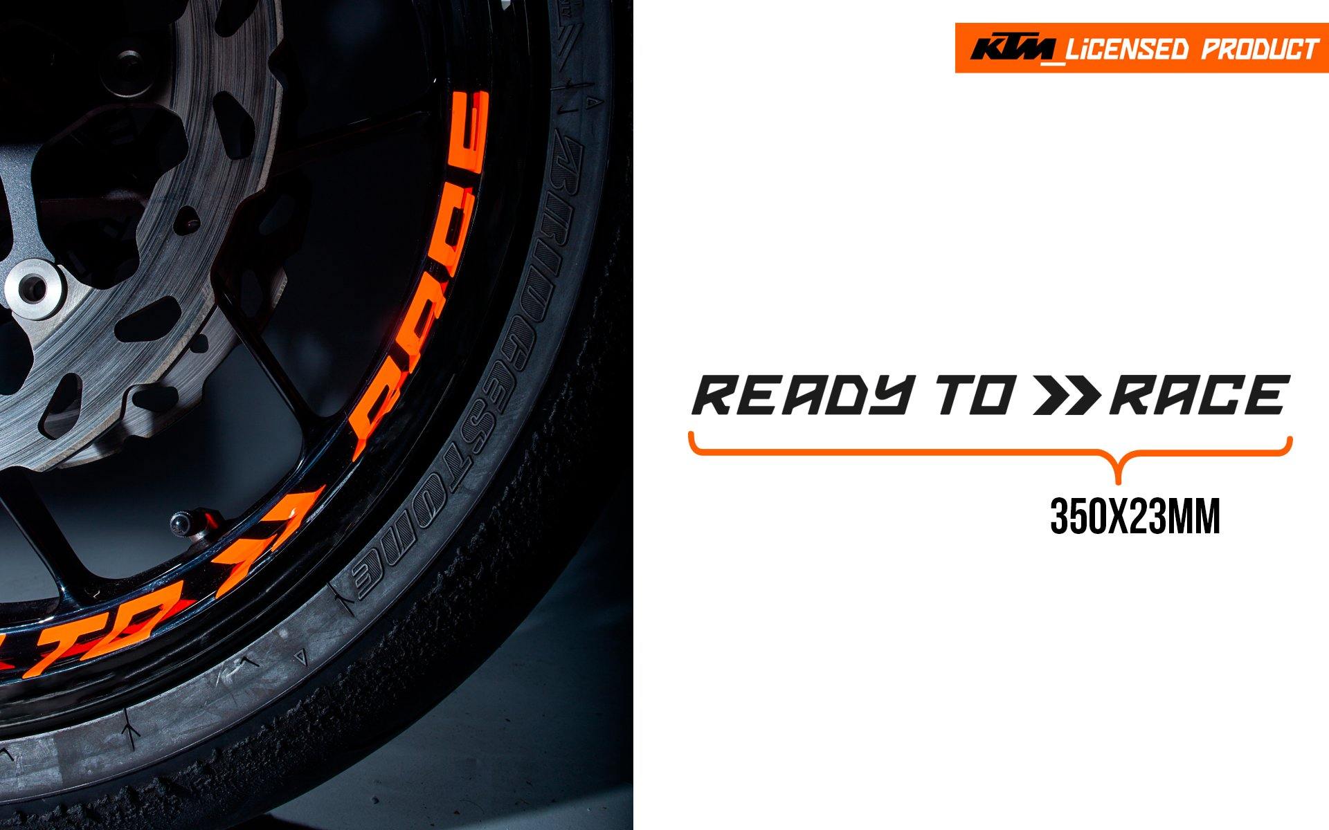 KTM Decals - "Ready To Race" - MotoProWorks