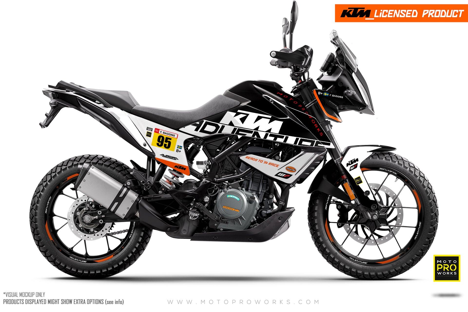 KTM 390 Adventure GRAPHICS - "Waypointer" (Night) - MotoProWorks