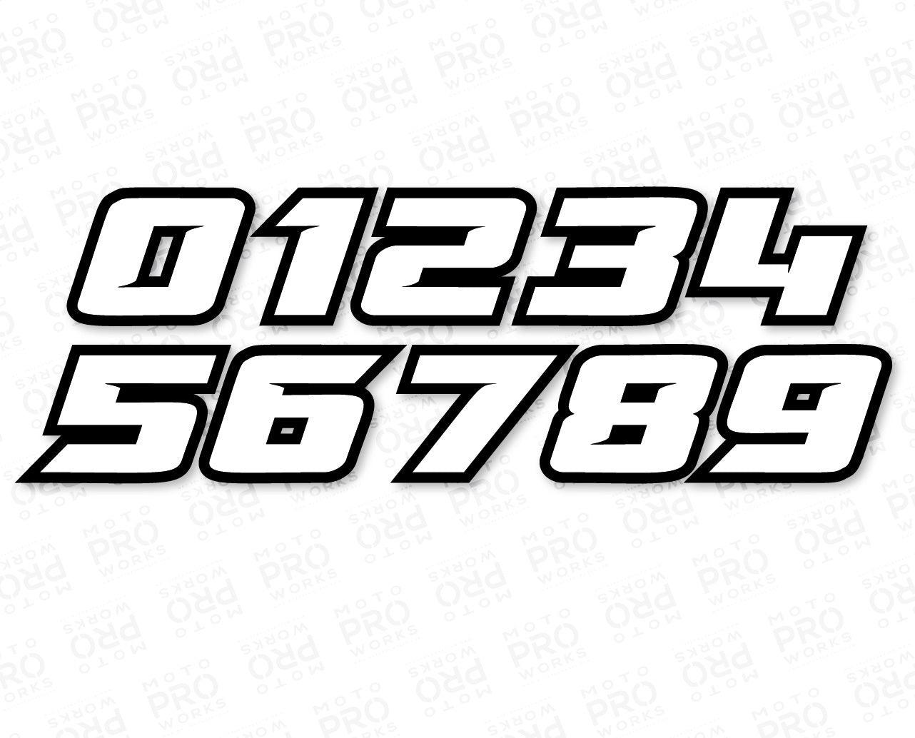 Custom Number Plates for Motocross Bikes