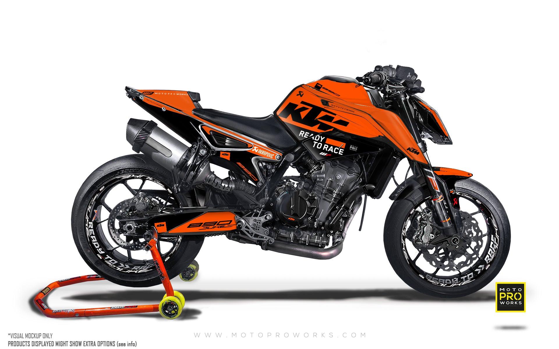 Your KTM 790 Duke with Custom Graphic Kits