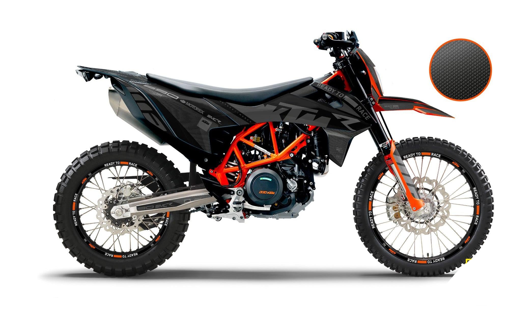 KTM 690 Enduro GRAPHICS - "RR-Tech 2.0.2.2" (Black) - MotoProWorks