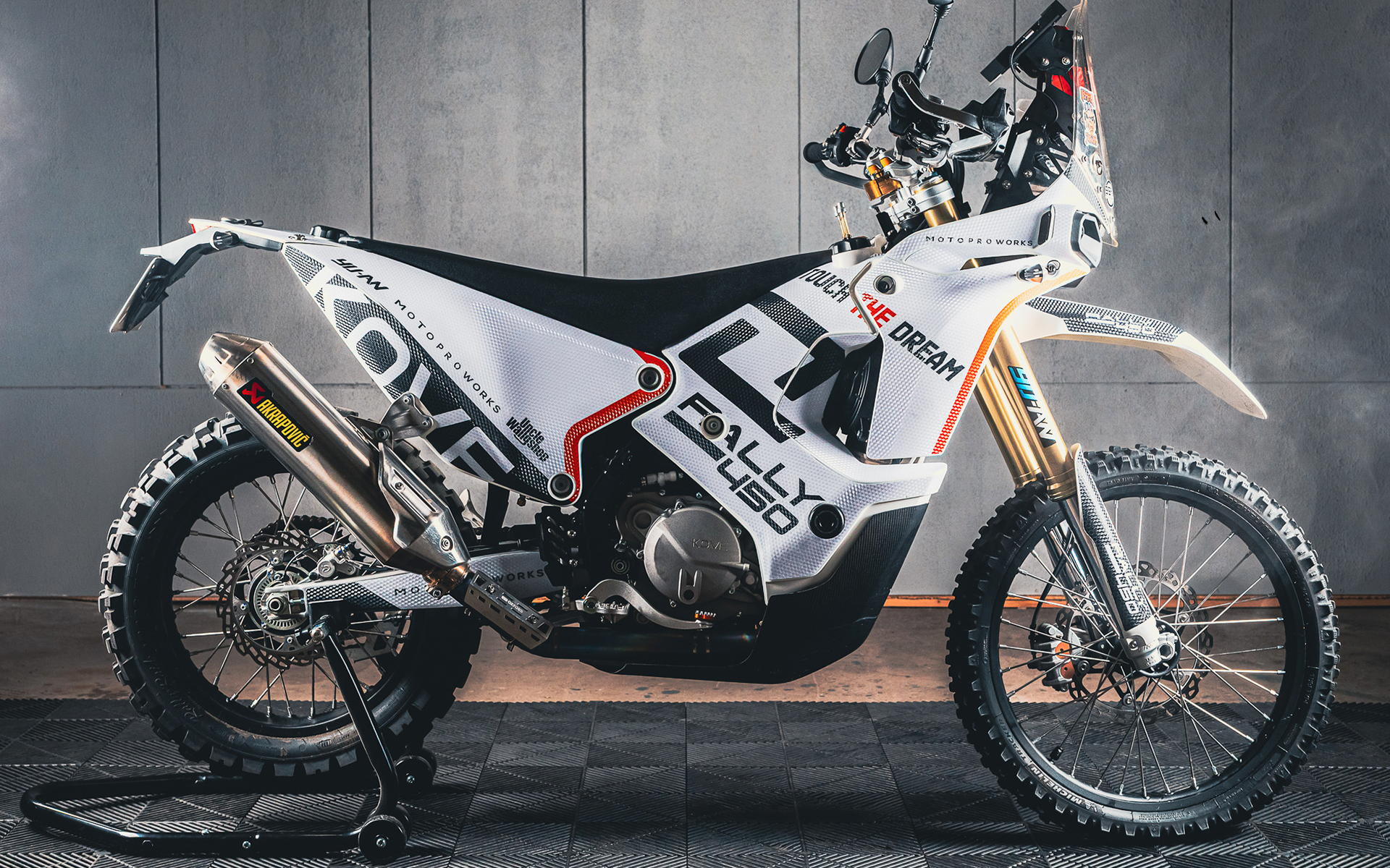 KOVE GRAPHICS - "Summit" (White) - MotoProWorks