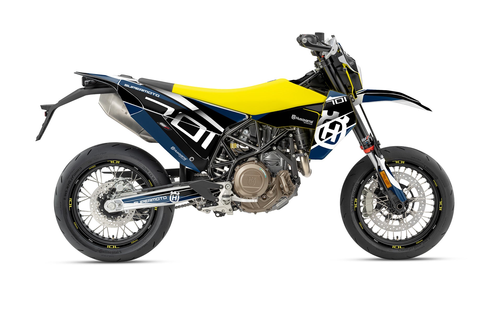 Husqvarna 701 2026 GRAPHICS - "MarkSeven" (Blue) - MotoProWorks