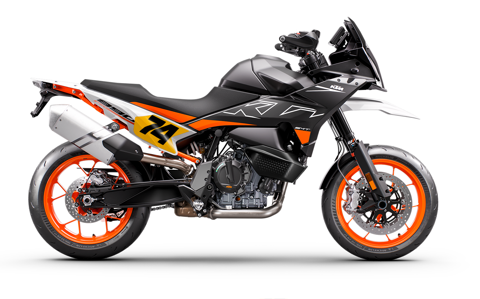 Number Plate Decal Set - KTM 890 SMT - MotoProWorks