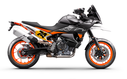 Number Plate Decal Set - KTM 890 SMT - MotoProWorks